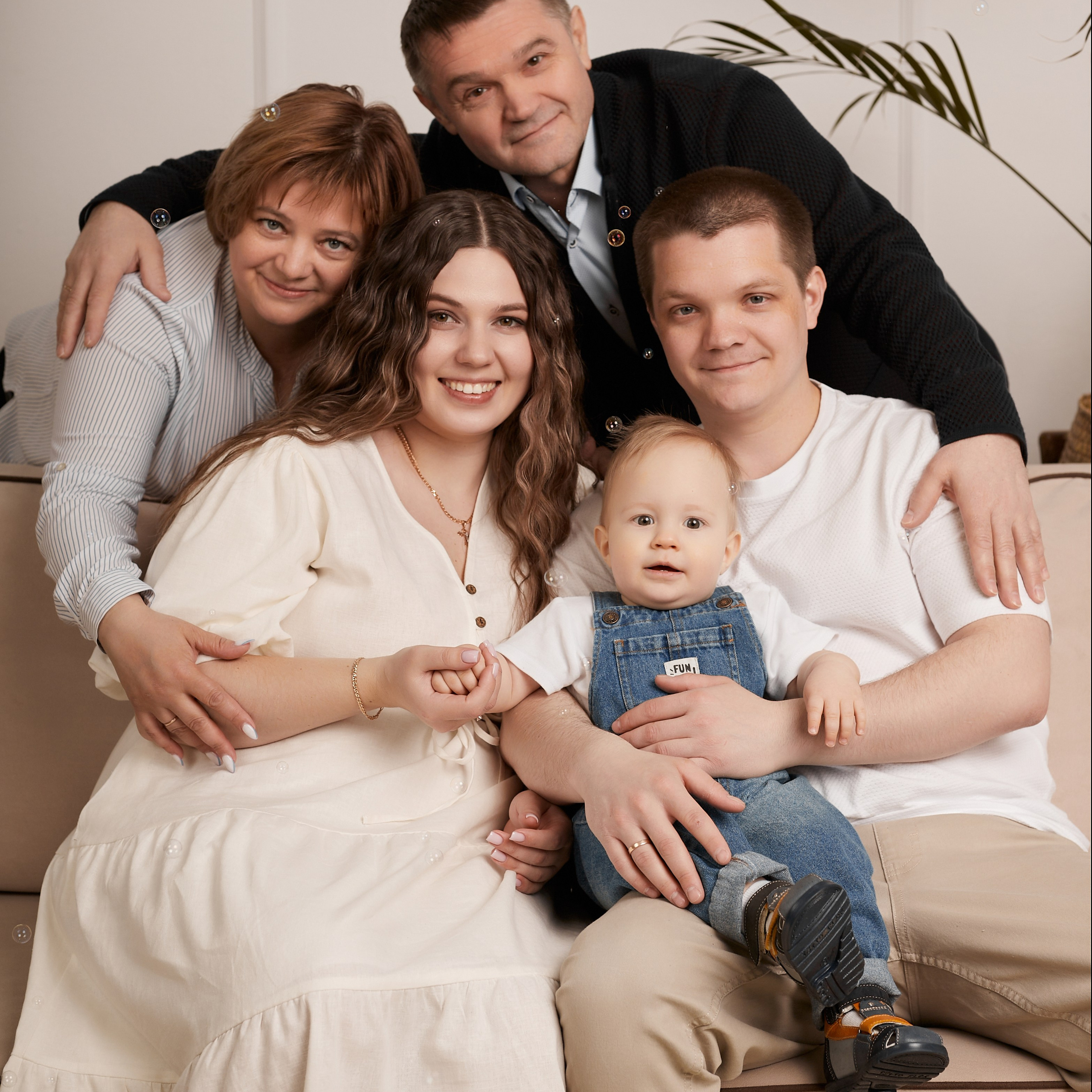 Студийные семейные фотосъемки