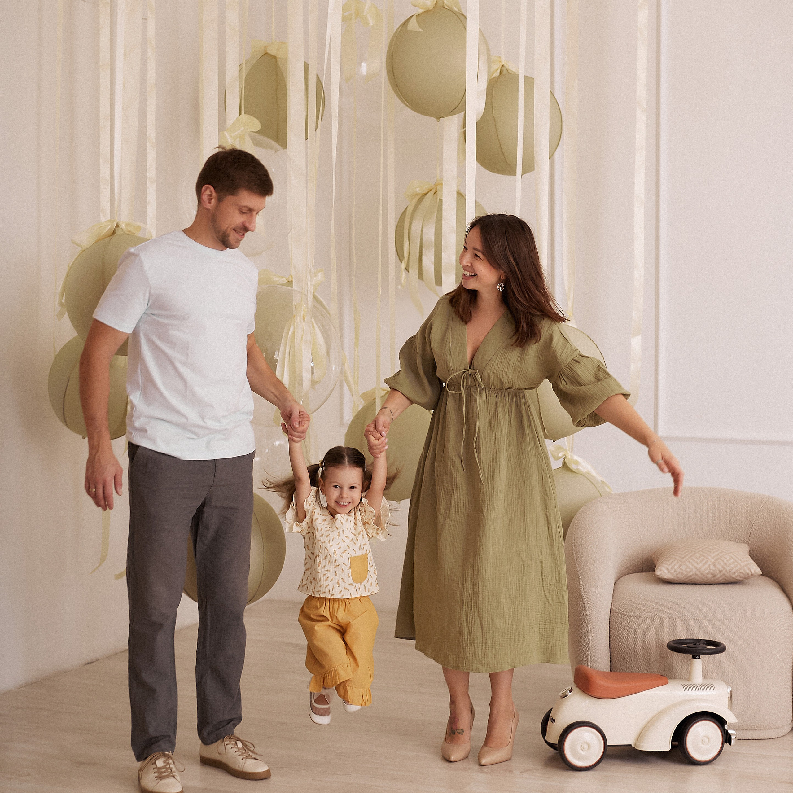 Студийные семейные фотосъемки