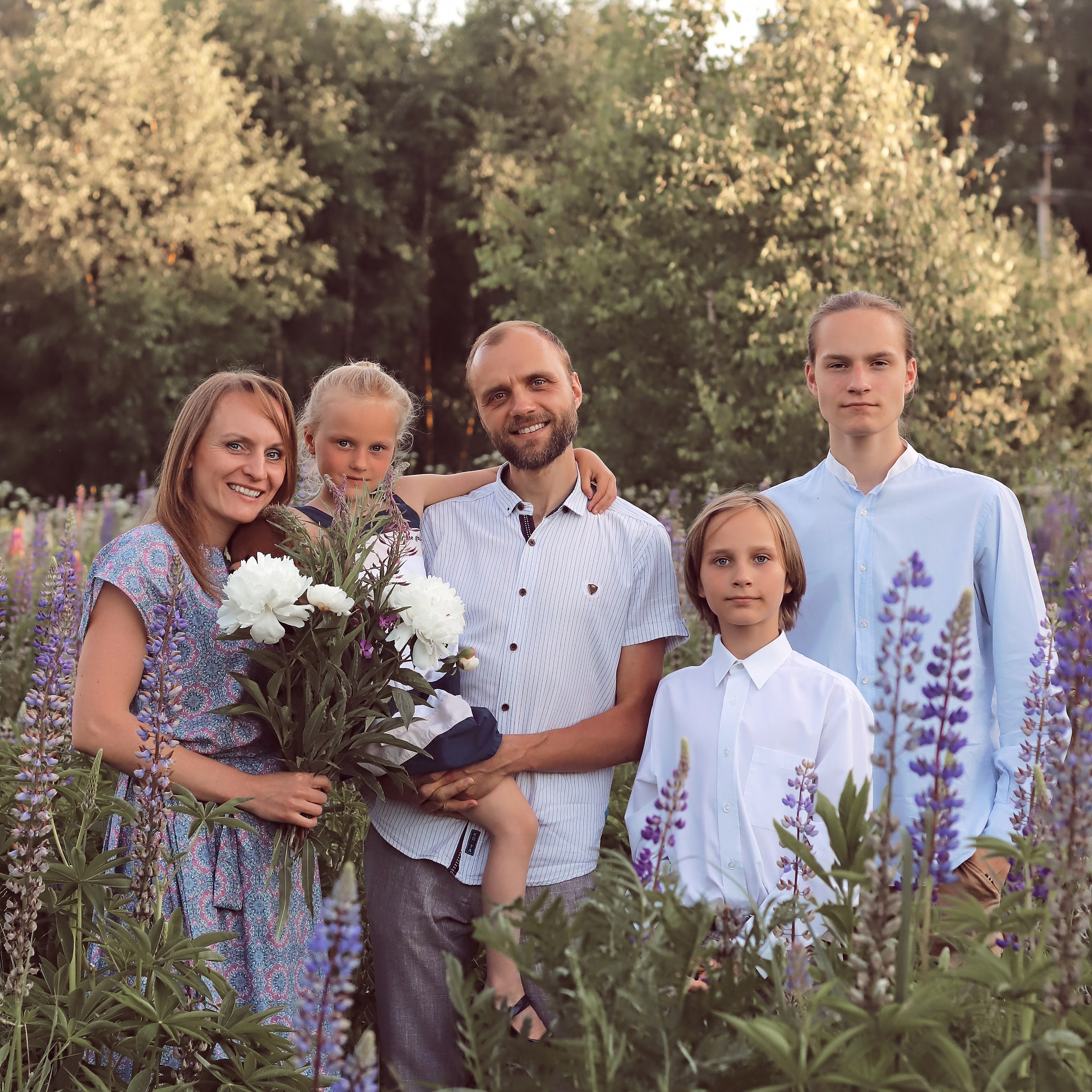 Теплое лето