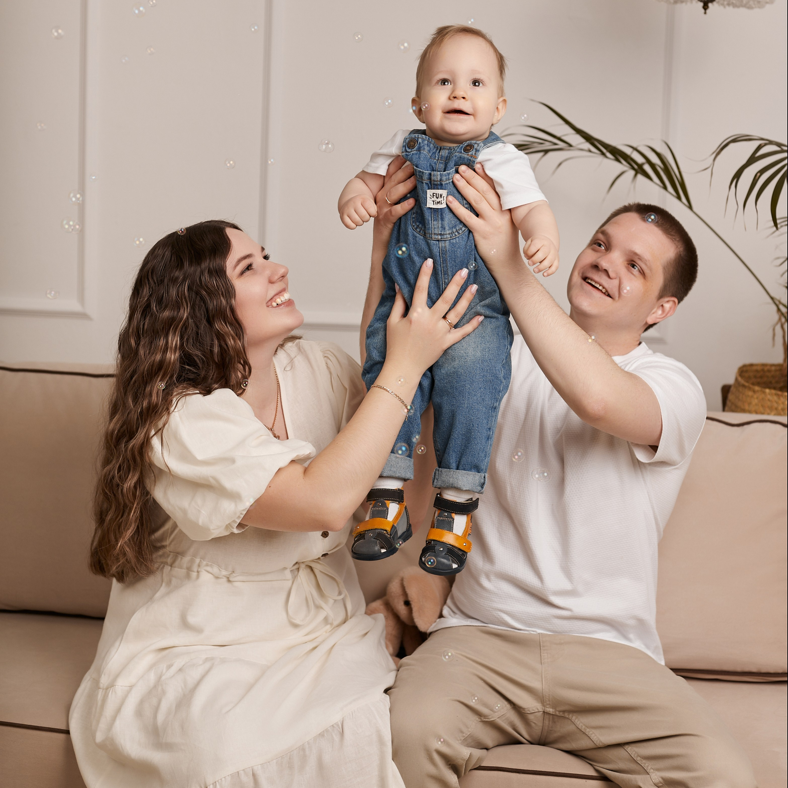 Студийные семейные фотосъемки