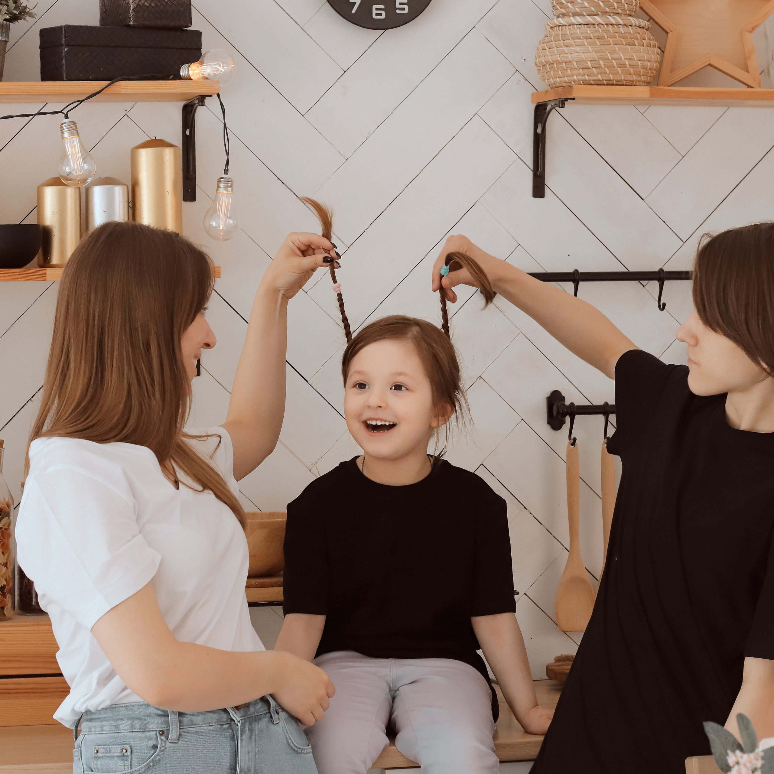 Студийные семейные фотосъемки