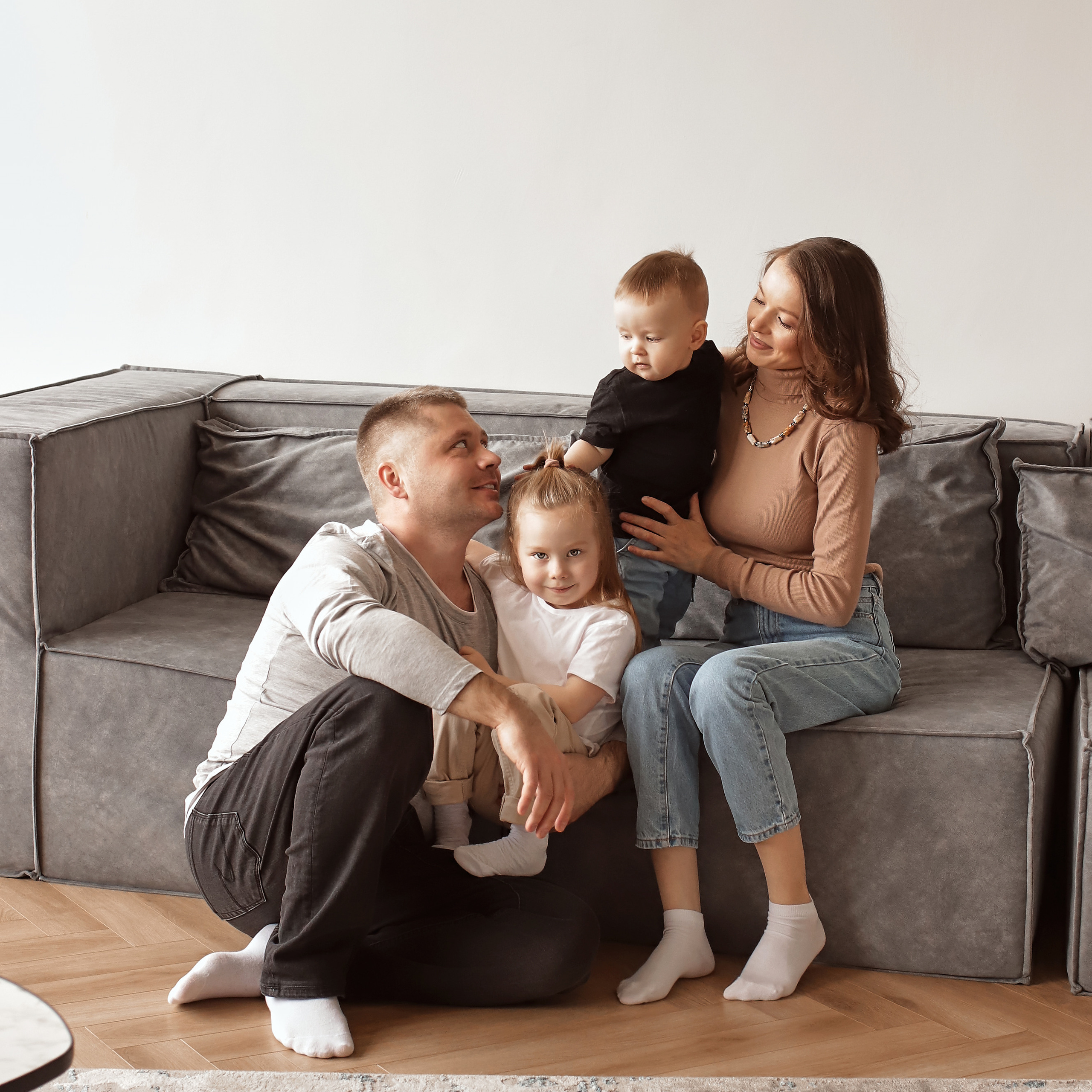 Студийные семейные фотосъемки