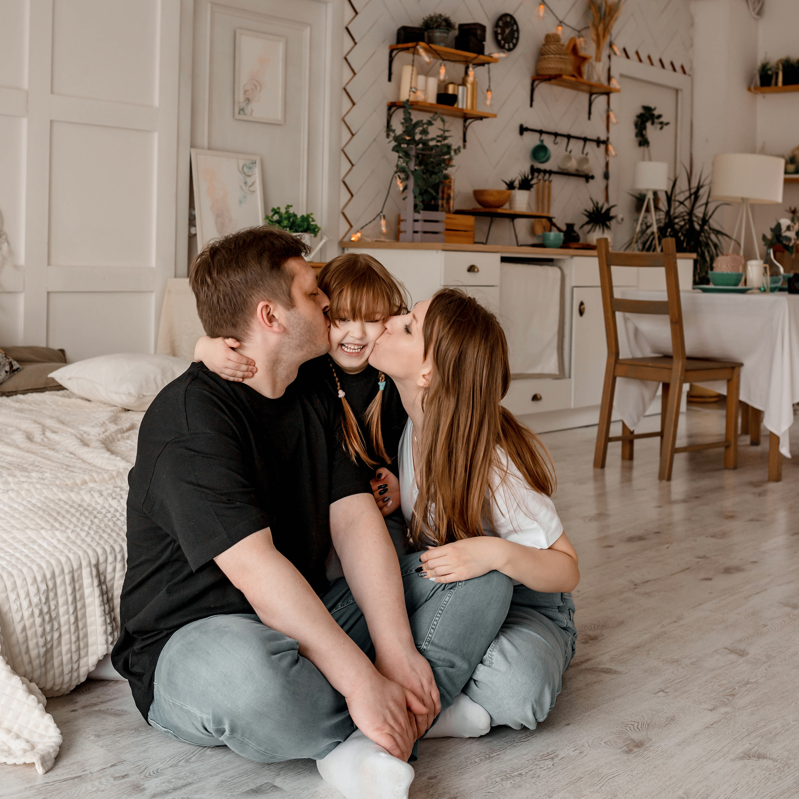 Студийные семейные фотосъемки