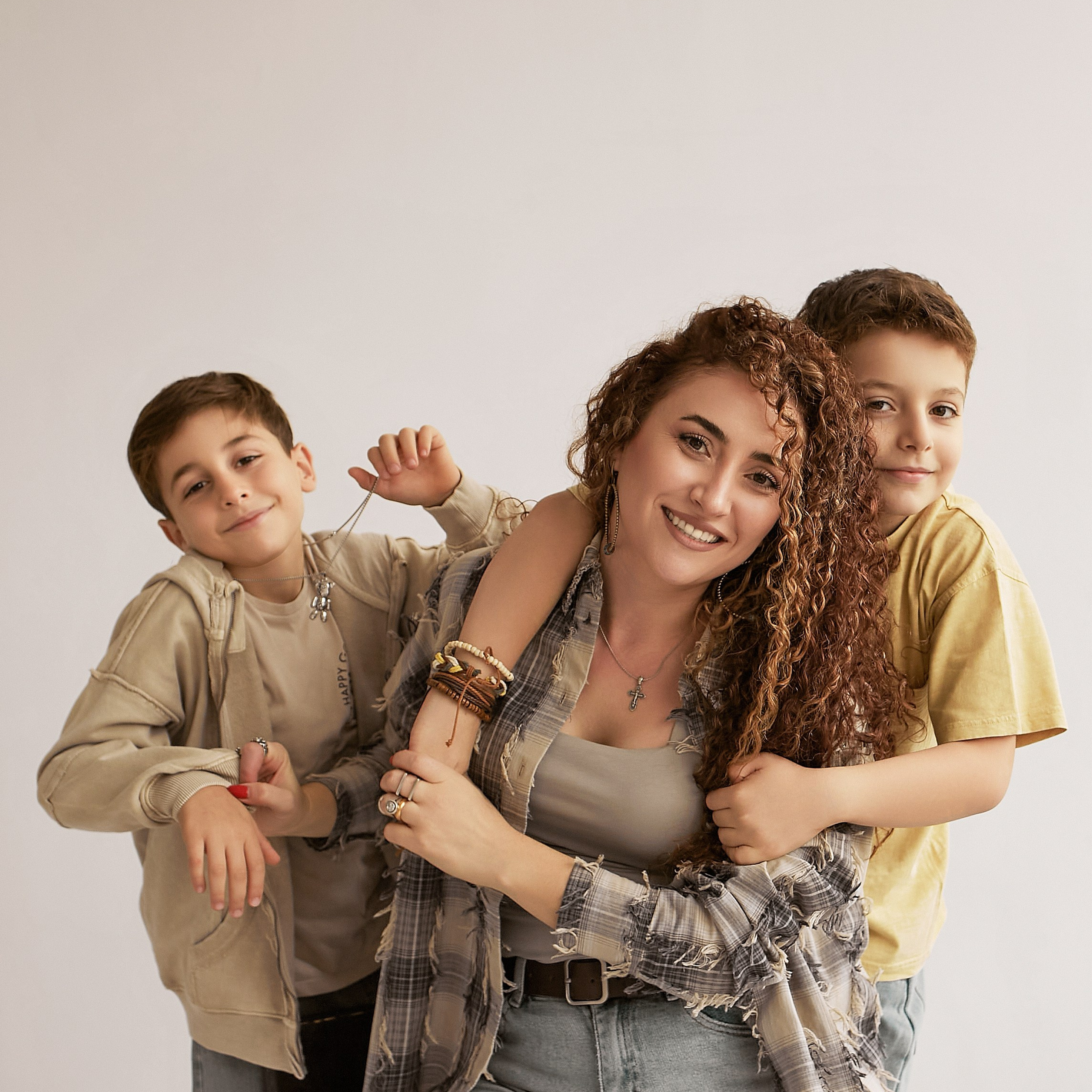 Студийные семейные фотосъемки