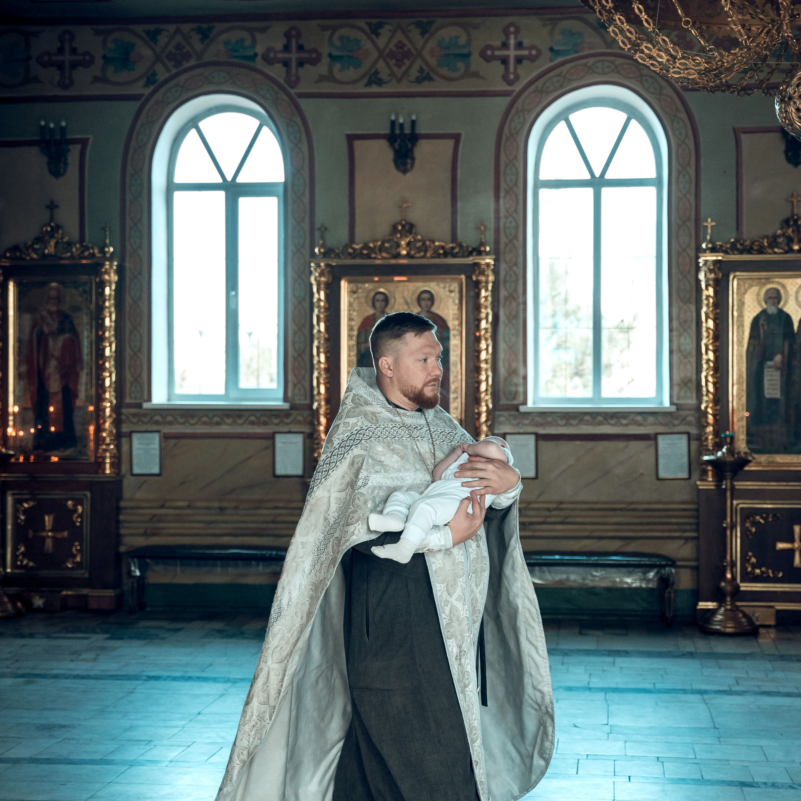 Таинство Крещения Ильи в Храме Святой Троицы