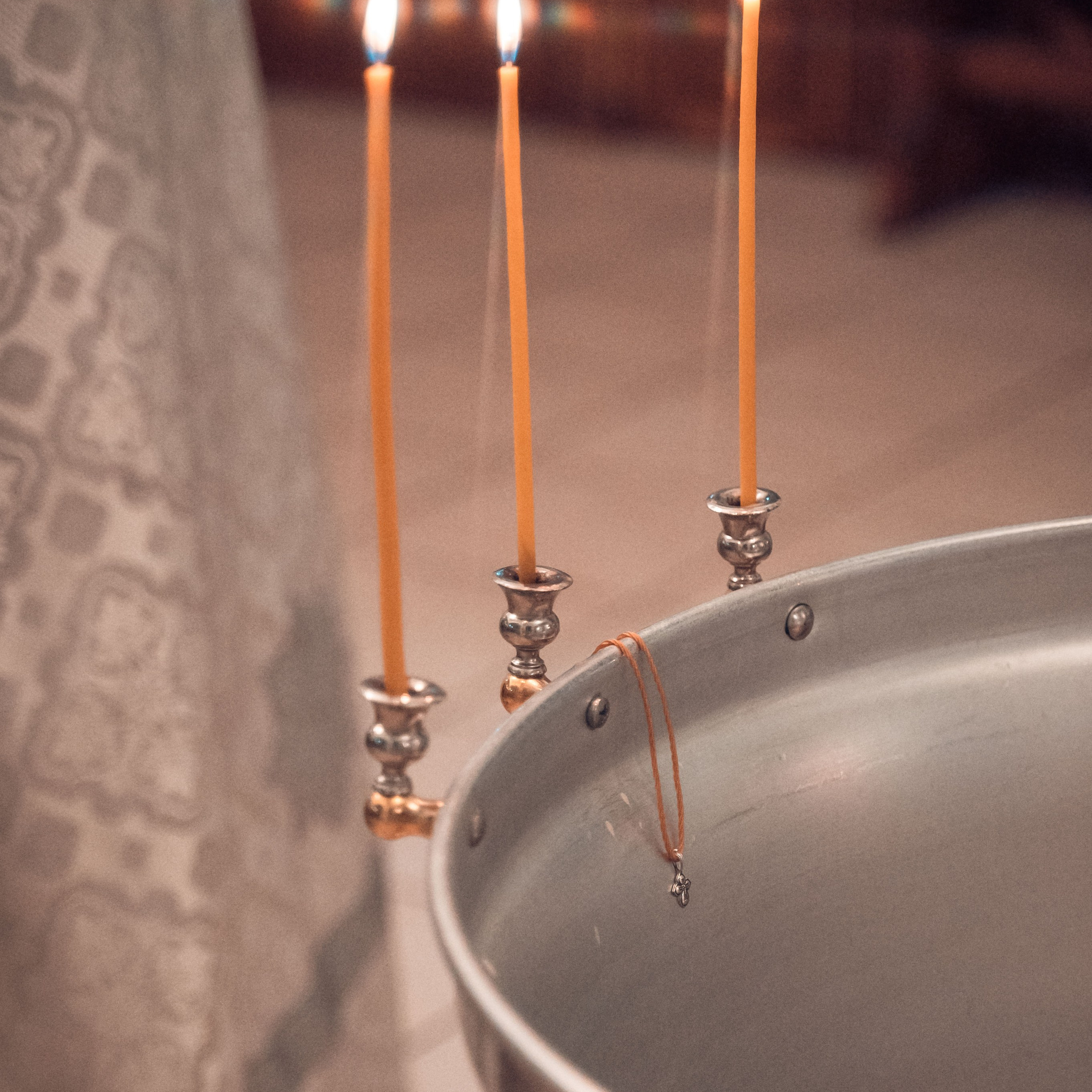 Таинство крещения Екатерины в Свято-Казанском храме