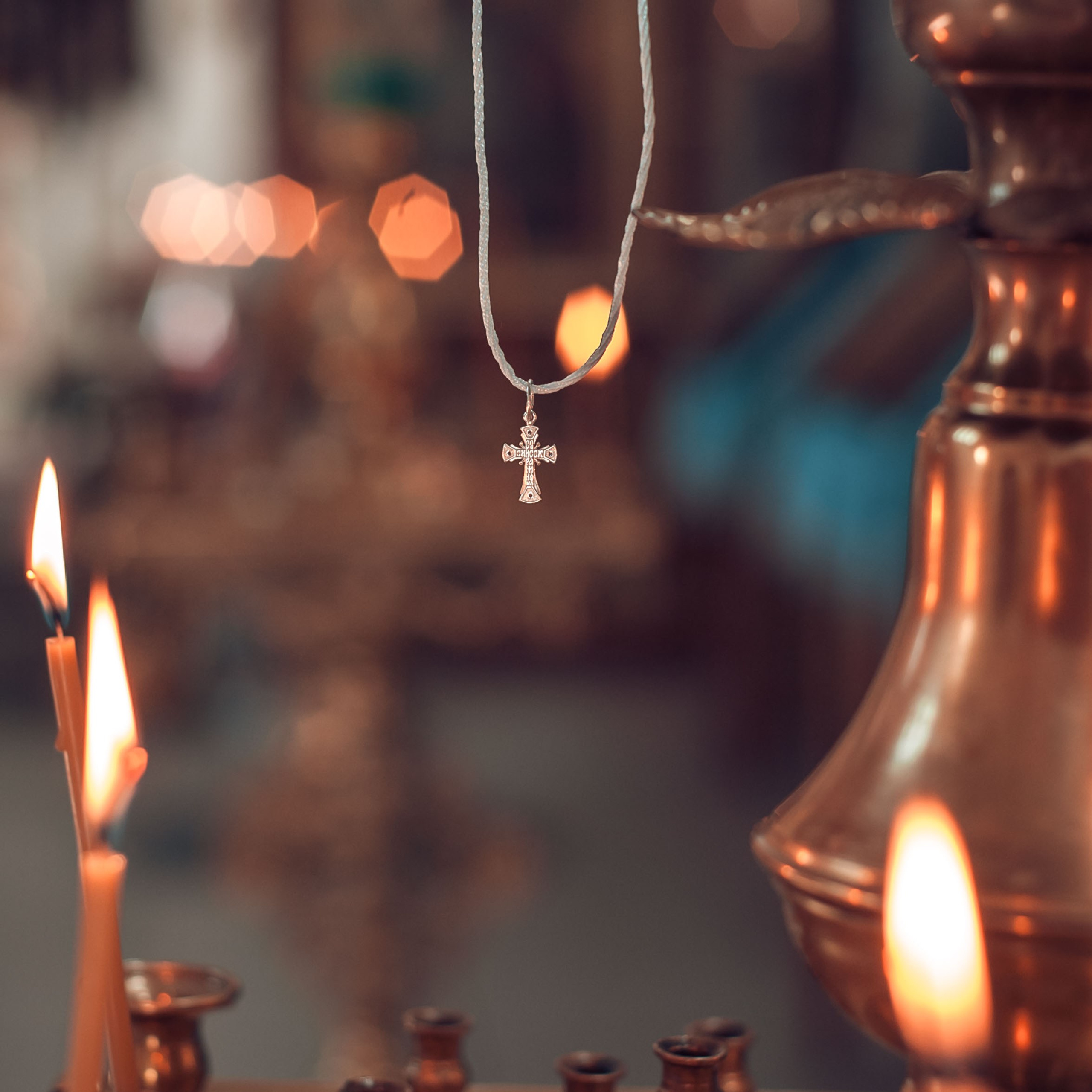 Таинство Крещения Артема в храме Николая Чудотворца