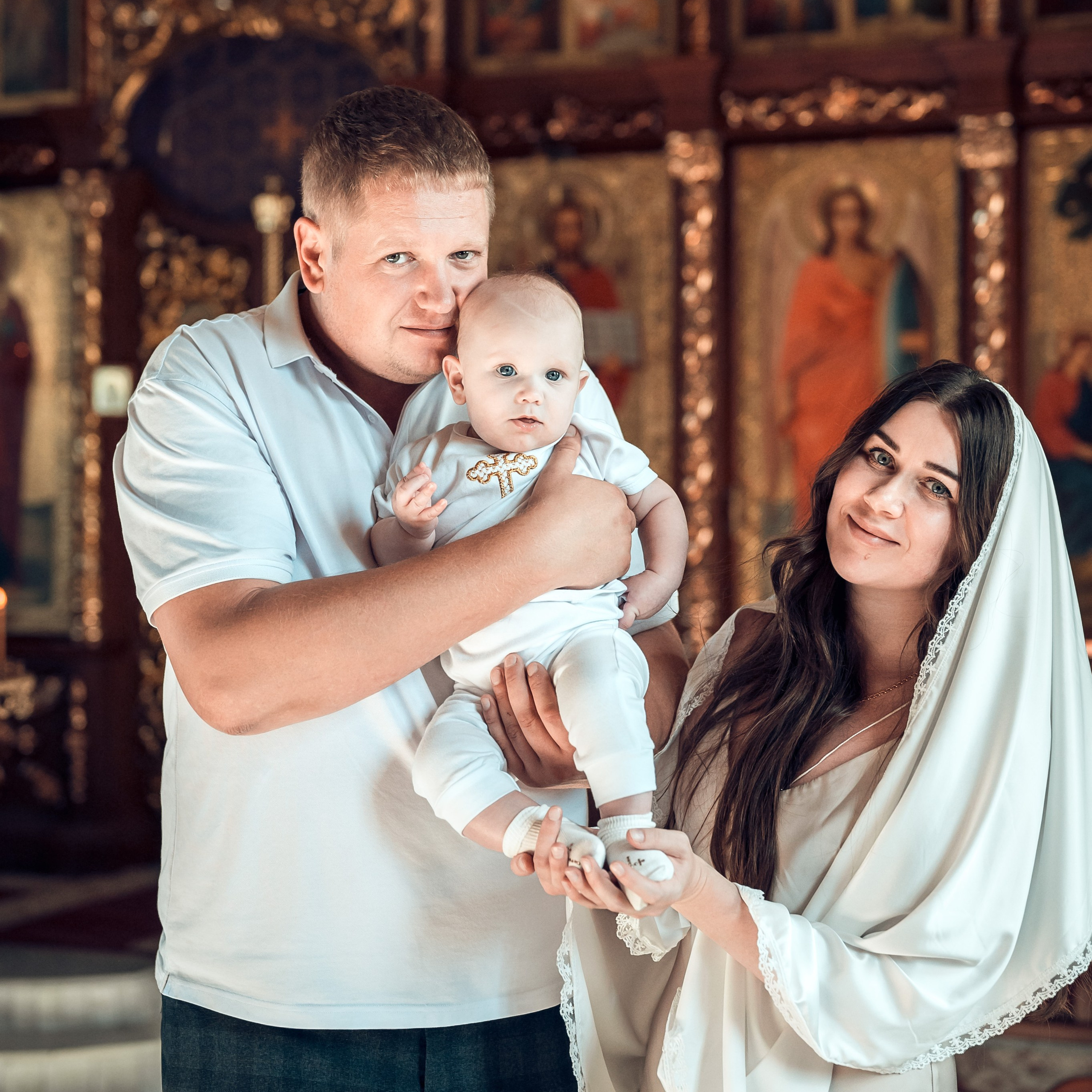 Таинство Крещения Ильи в Храме Святой Троицы