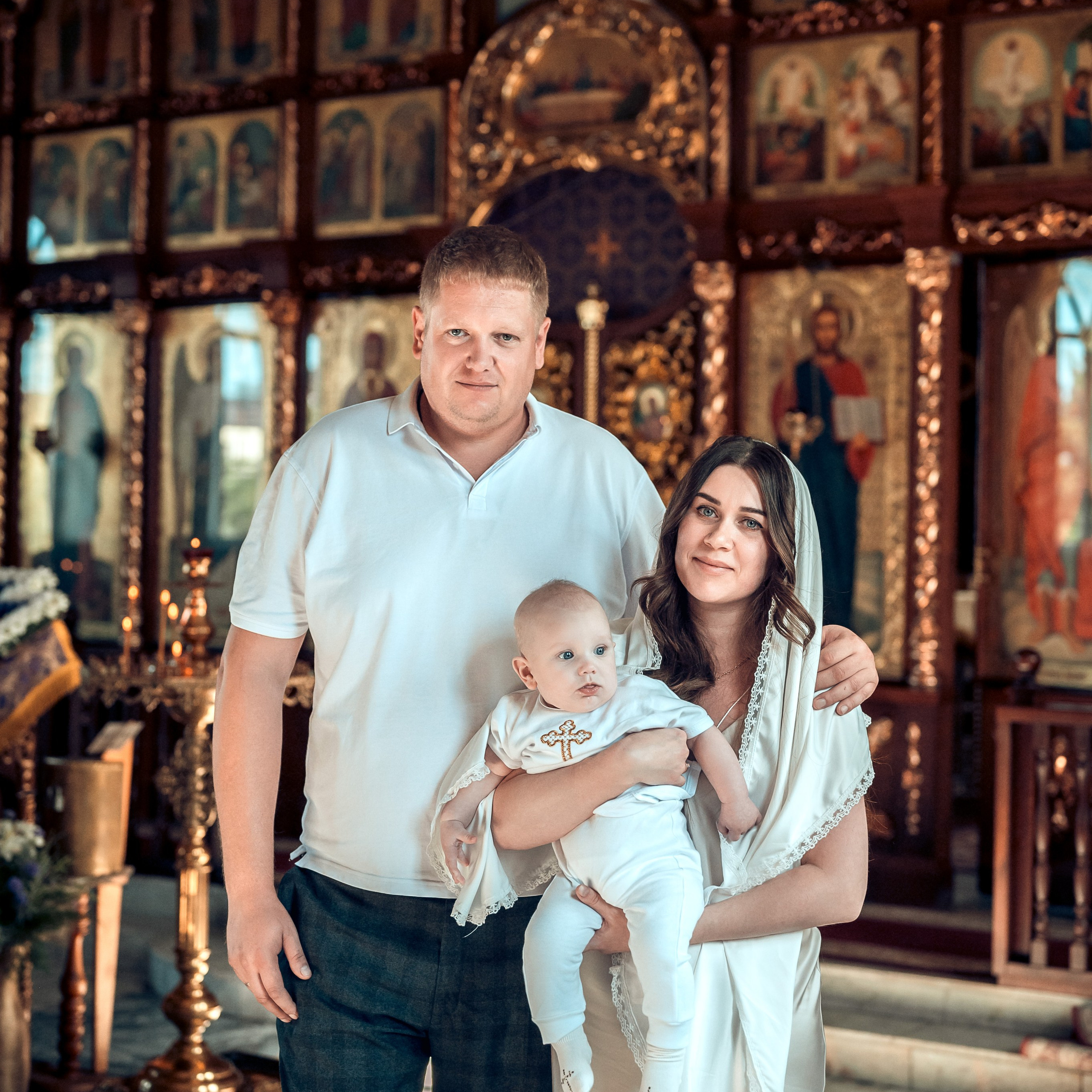 Таинство Крещения Ильи в Храме Святой Троицы