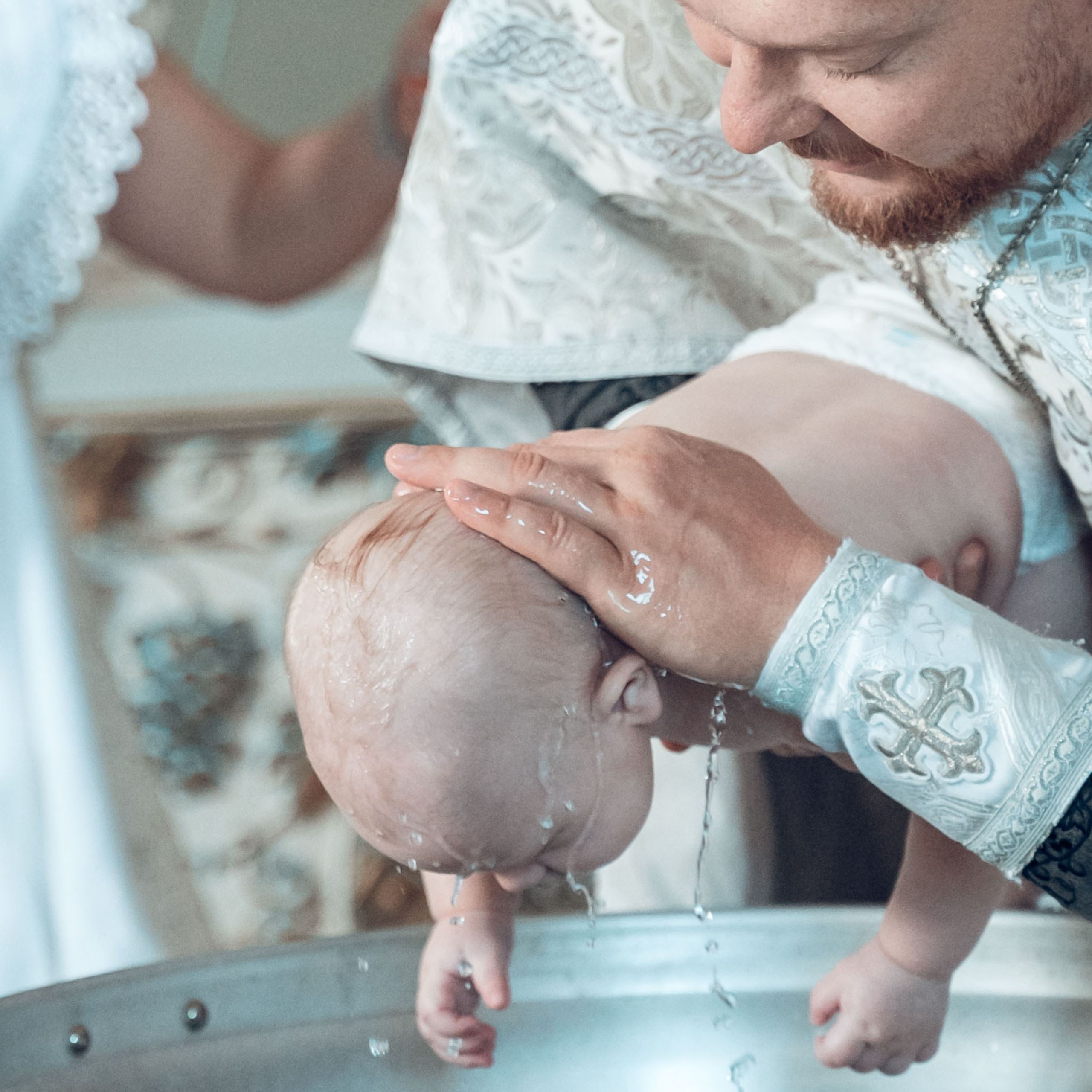 Таинство Крещения Ильи в Храме Святой Троицы