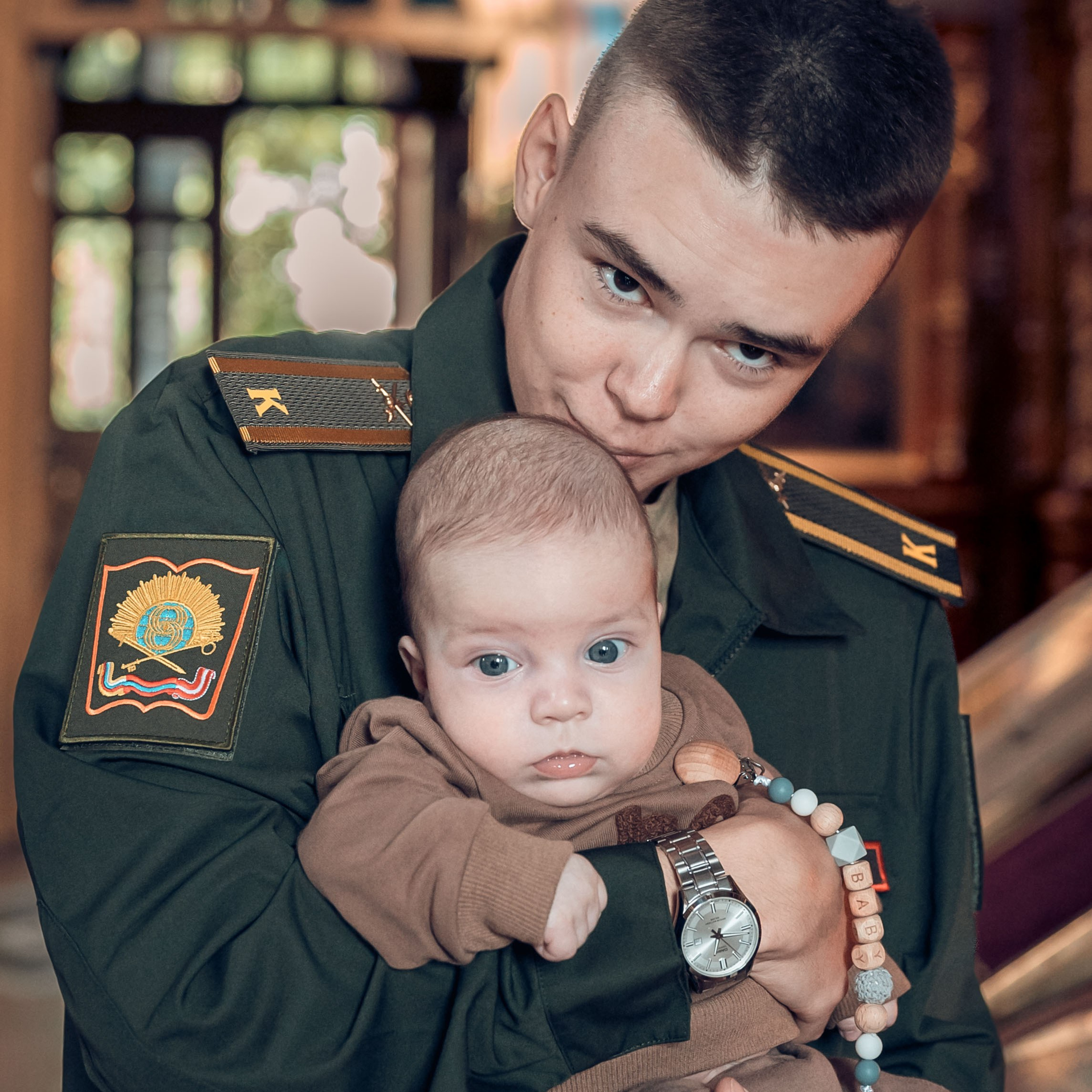 Таинство Крещения Ульяны и Захара в Свято-Георгиевском Храме