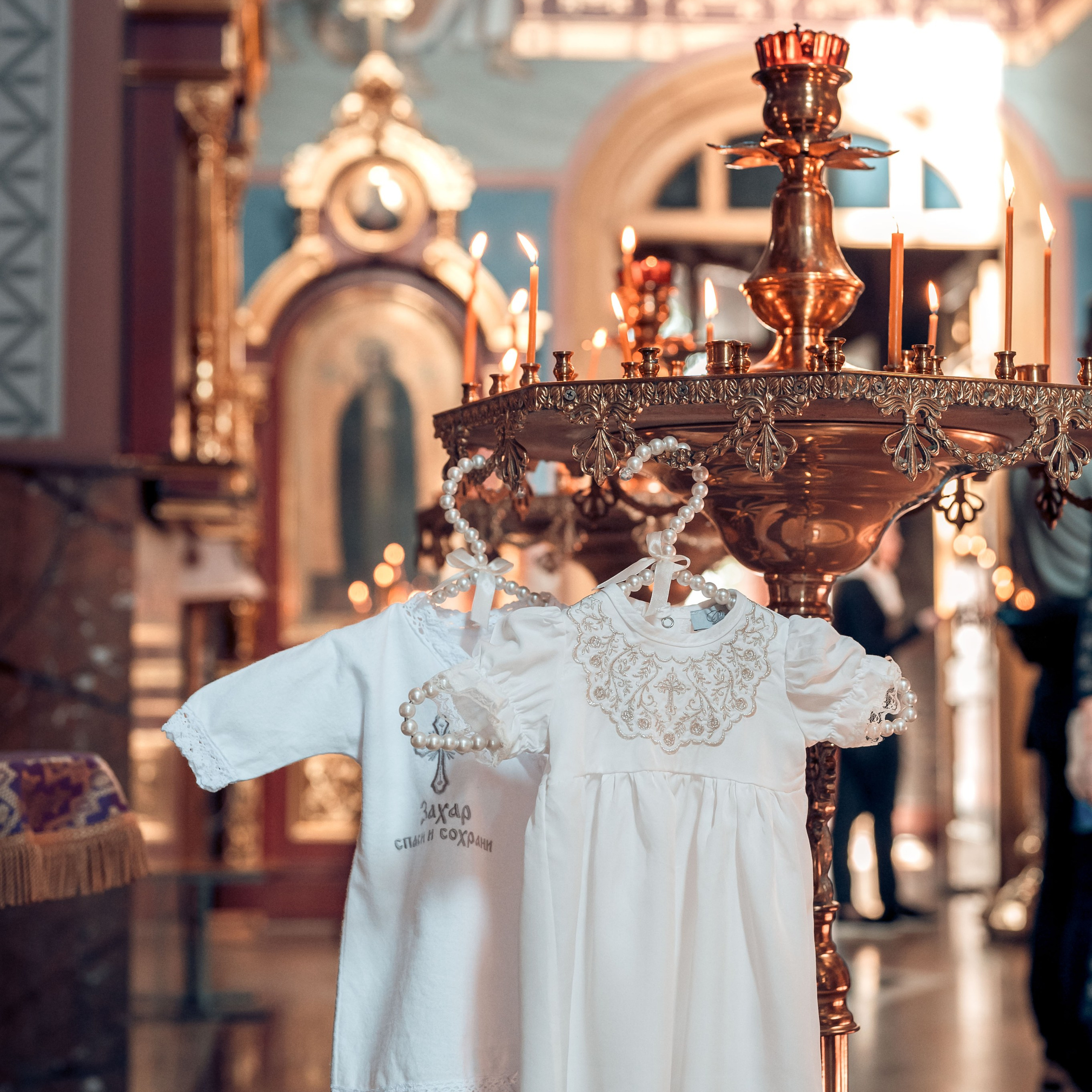 Таинство Крещения Ульяны и Захара в Свято-Георгиевском Храме