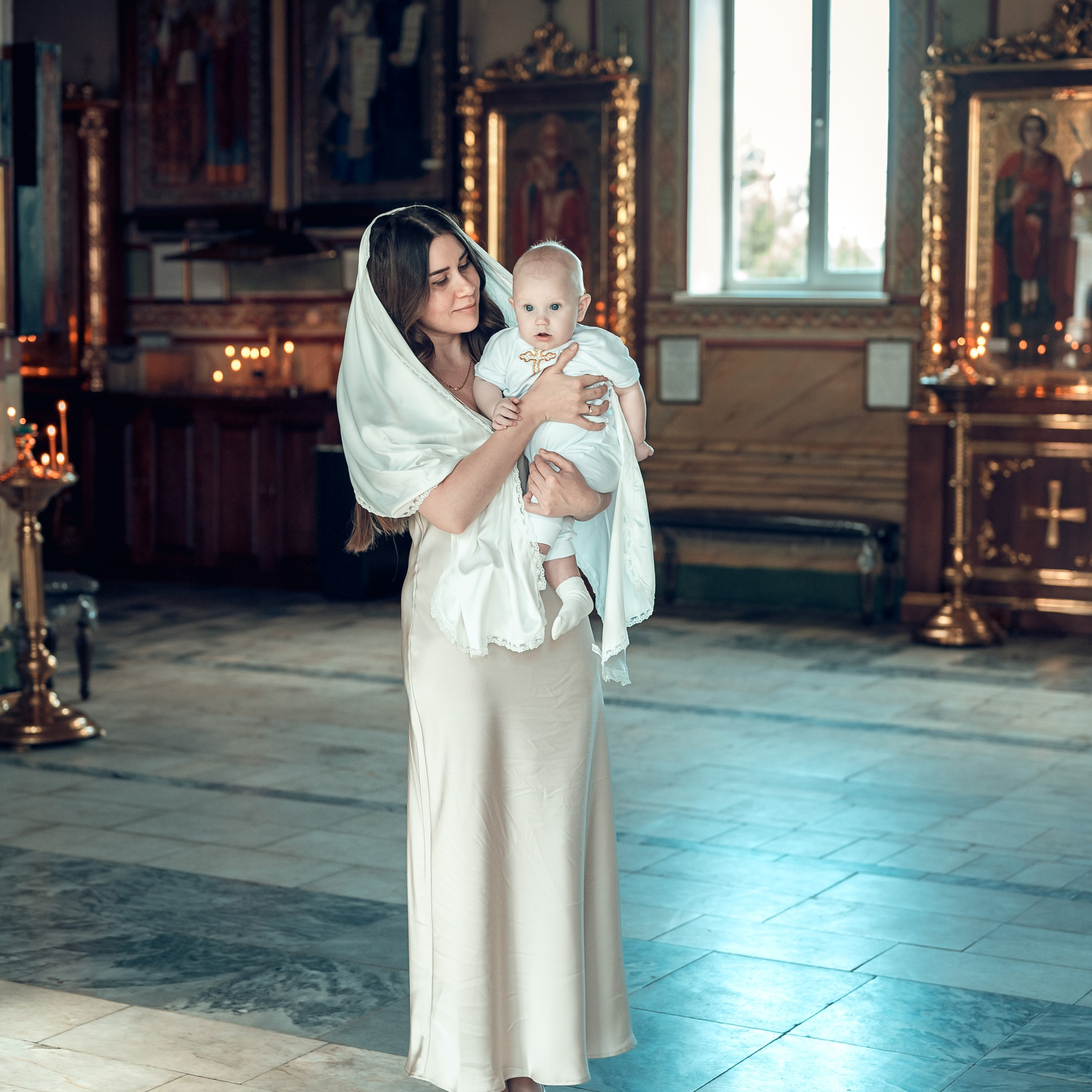 Таинство Крещения Ильи в Храме Святой Троицы