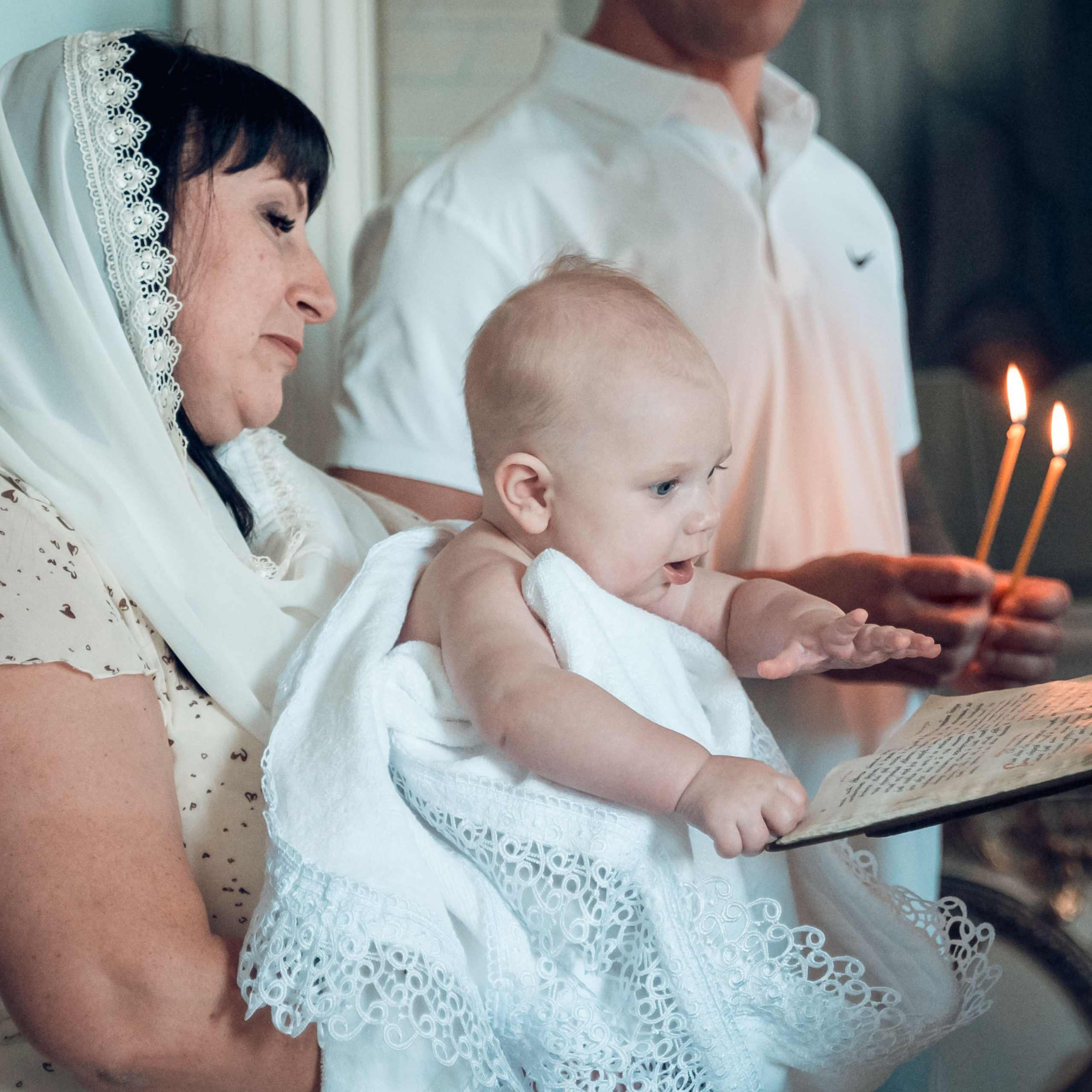 Таинство Крещения Ильи в Храме Святой Троицы