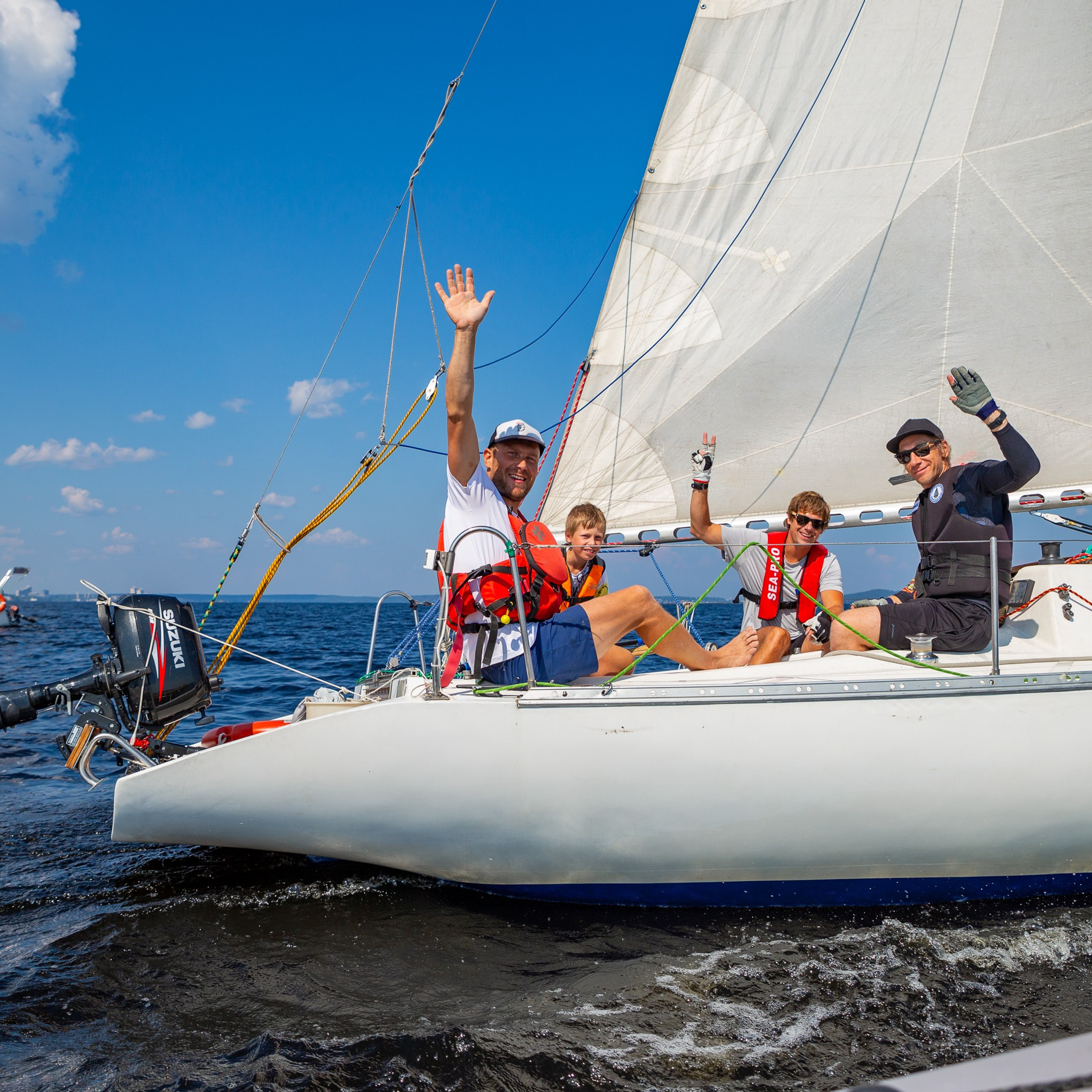 Гонки крейсерских яхт, июль 2025