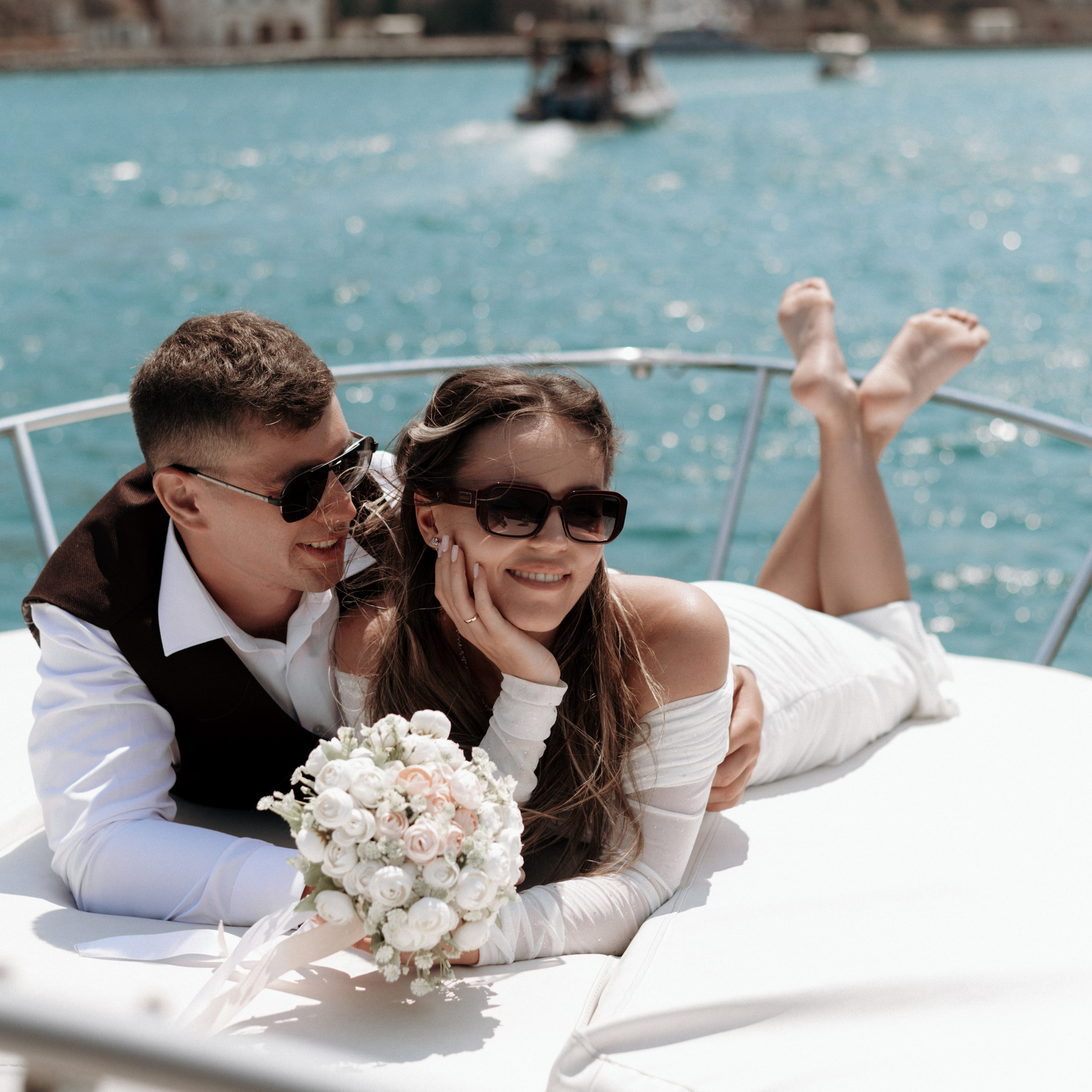 Руслан и Анна. Яхта. Свадебный фотограф в Севастополе