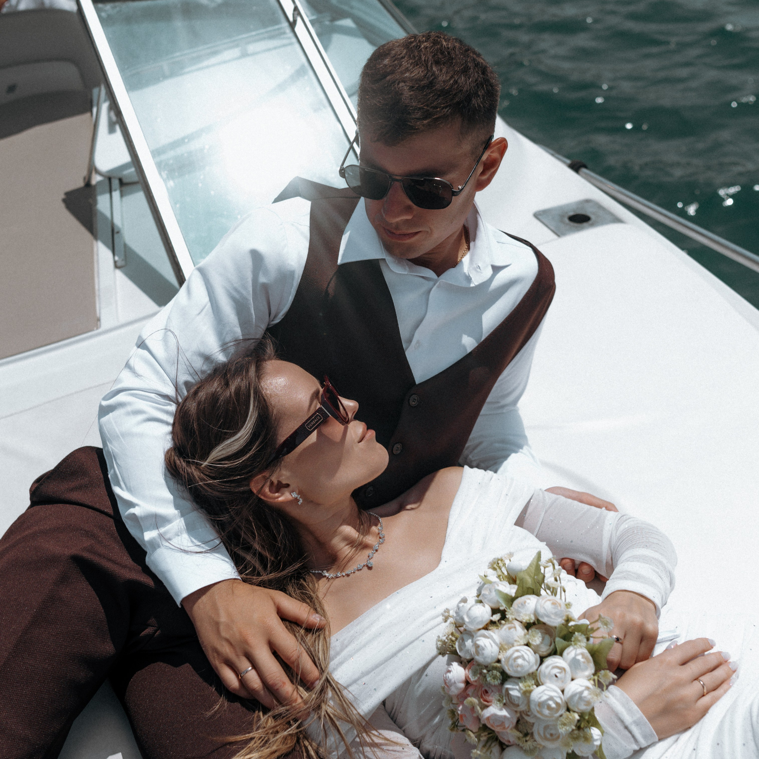 Руслан и Анна. Яхта. Свадебный фотограф в Севастополе