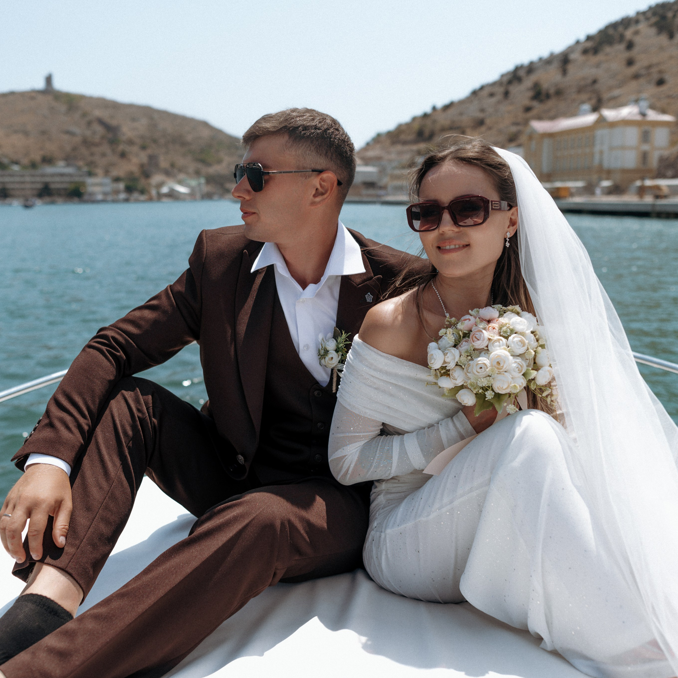 Руслан и Анна. Яхта. Свадебный фотограф в Севастополе