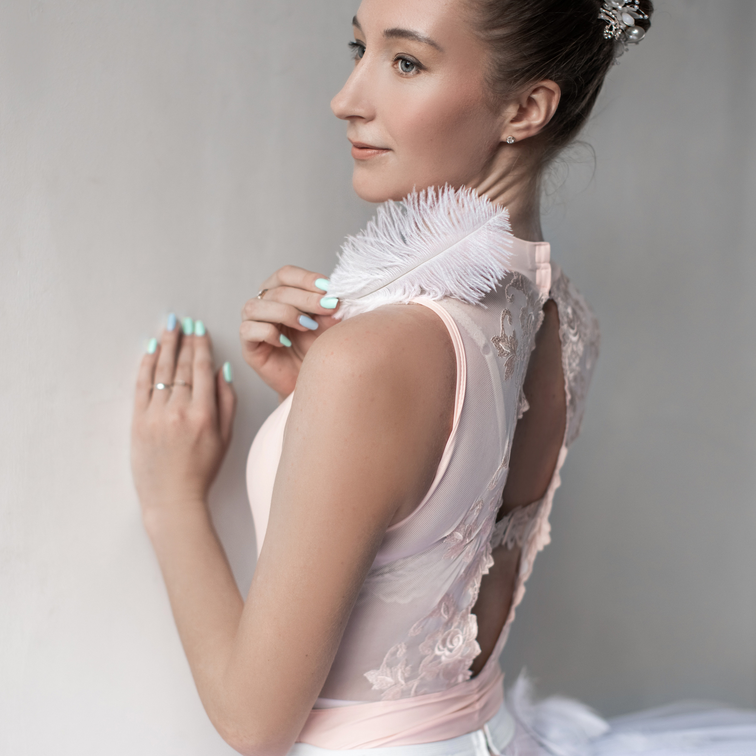 Балетный купальник «Розовый» (42-44)