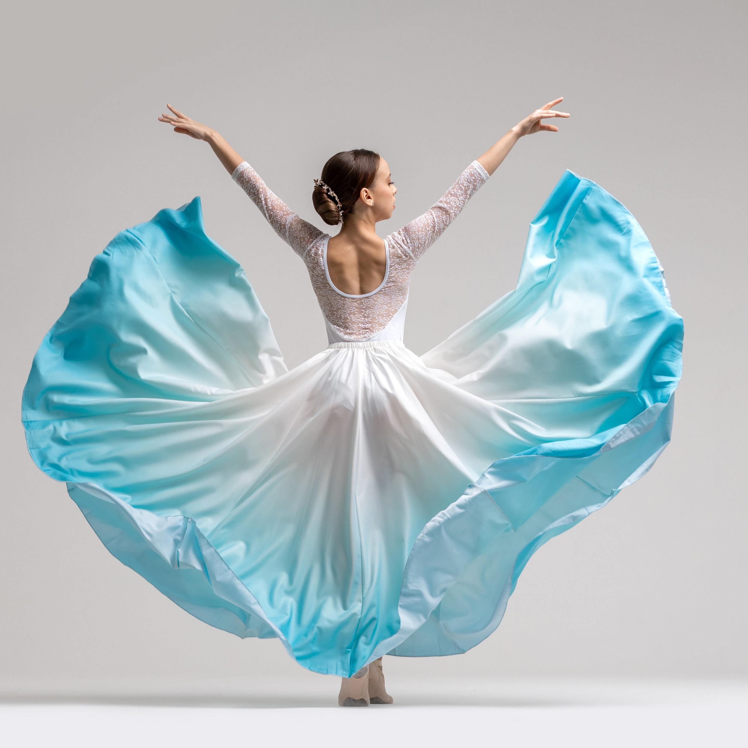 Юбки градиентные