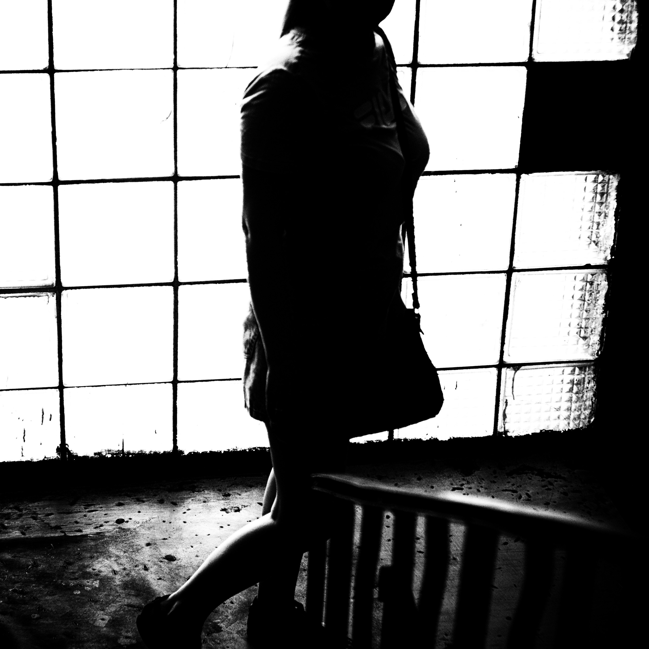 Semi-darkness of the entrance