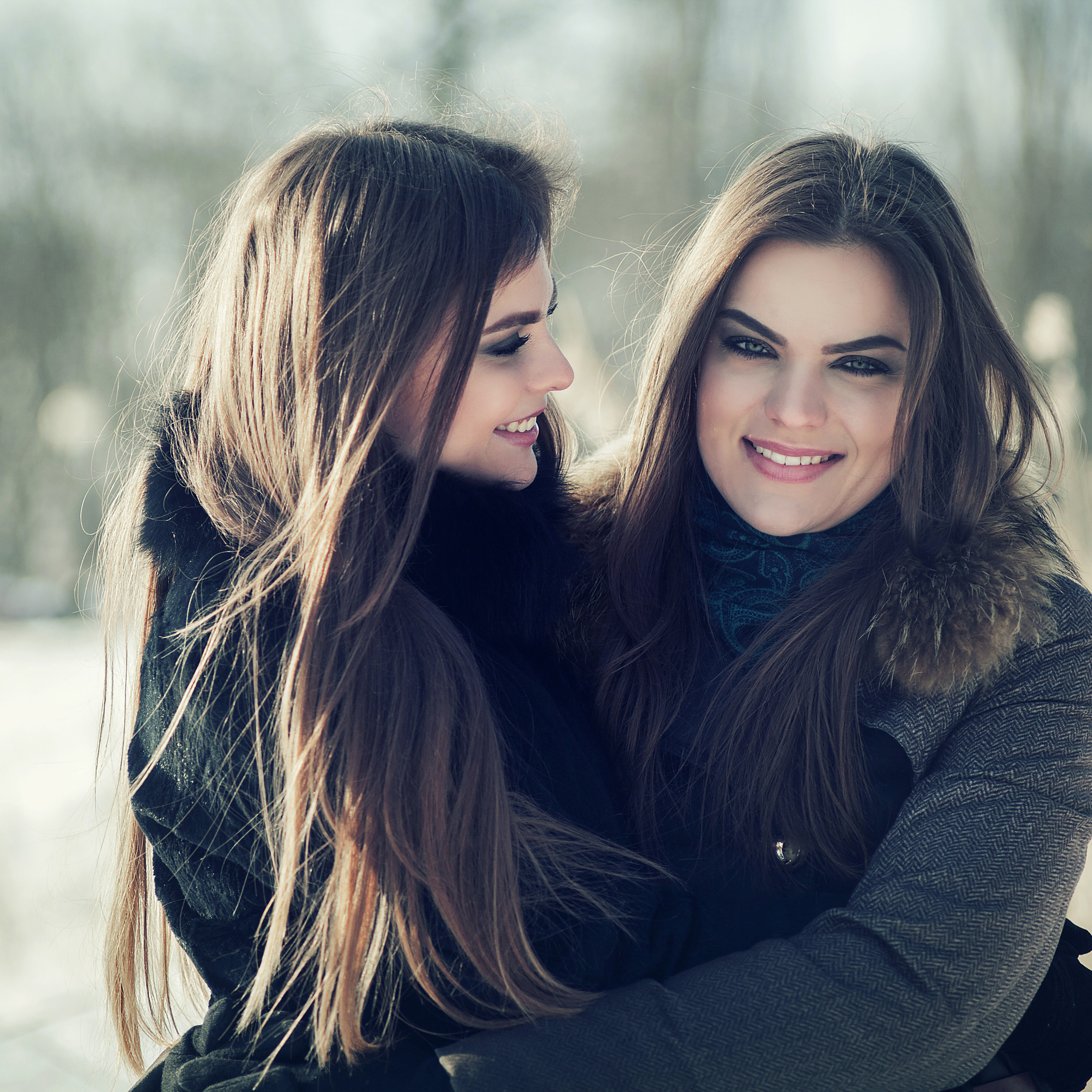 Девчонки-зимняя фотосессия в Гомеле