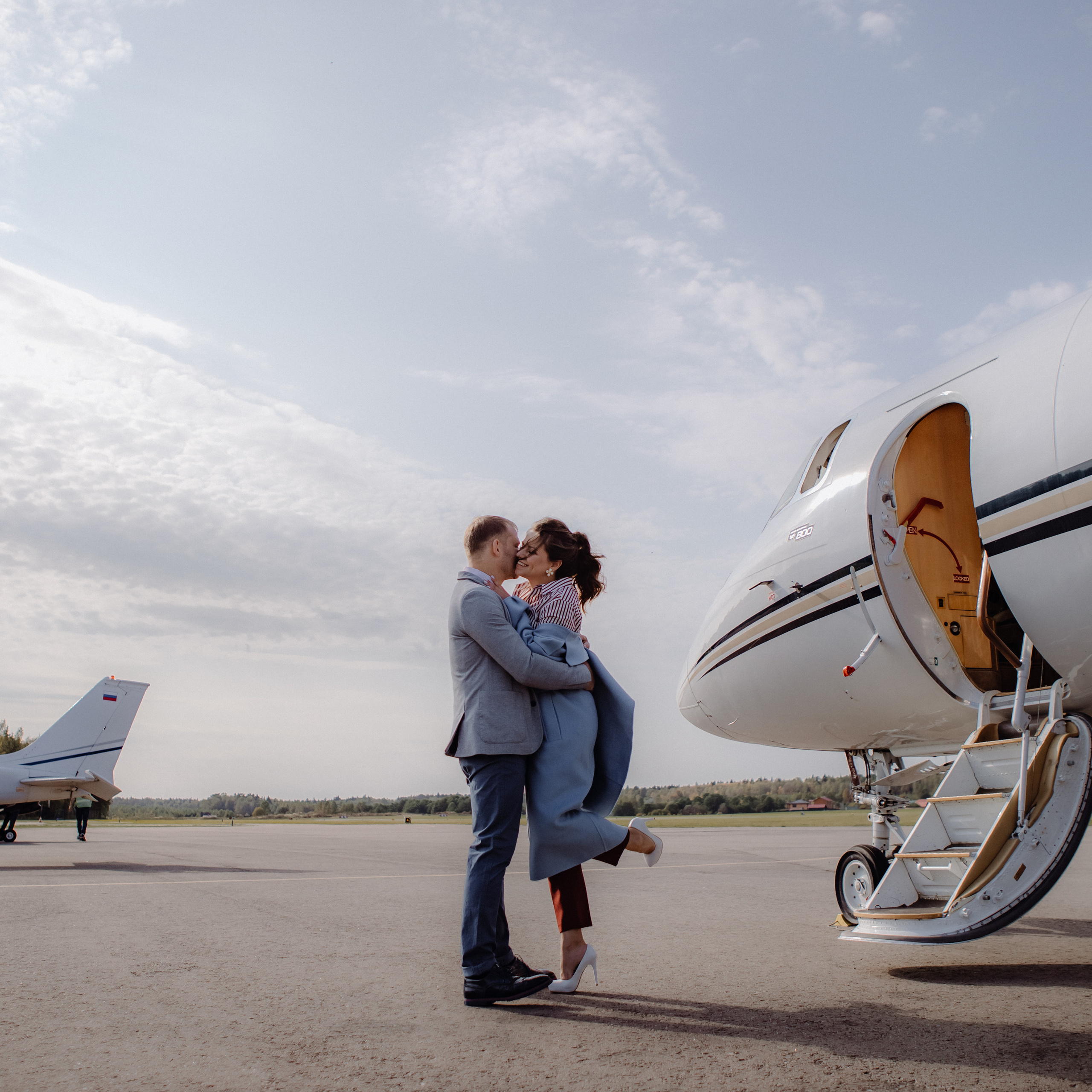 Лавстори на аэродроме