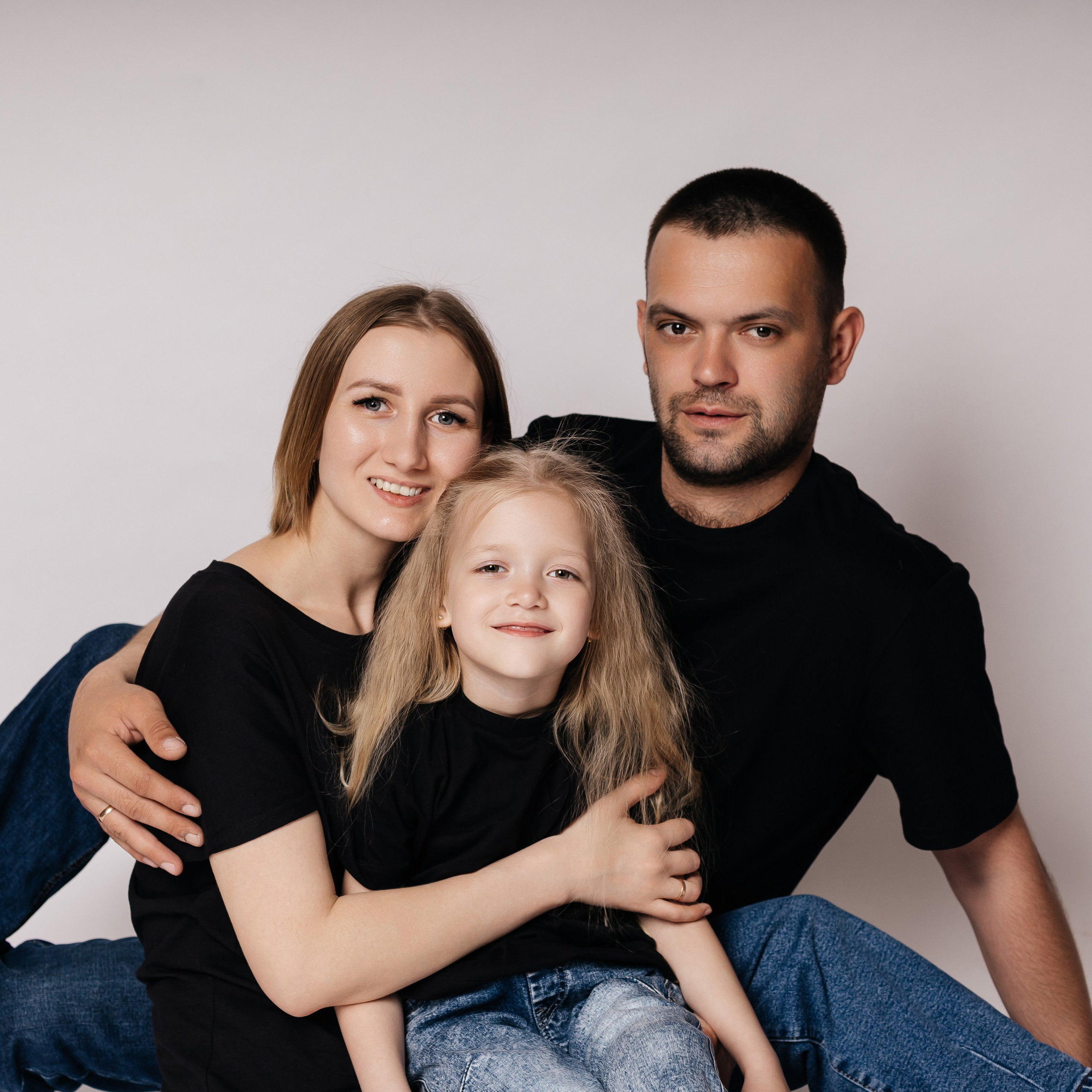 Александр, Кристина и Мия