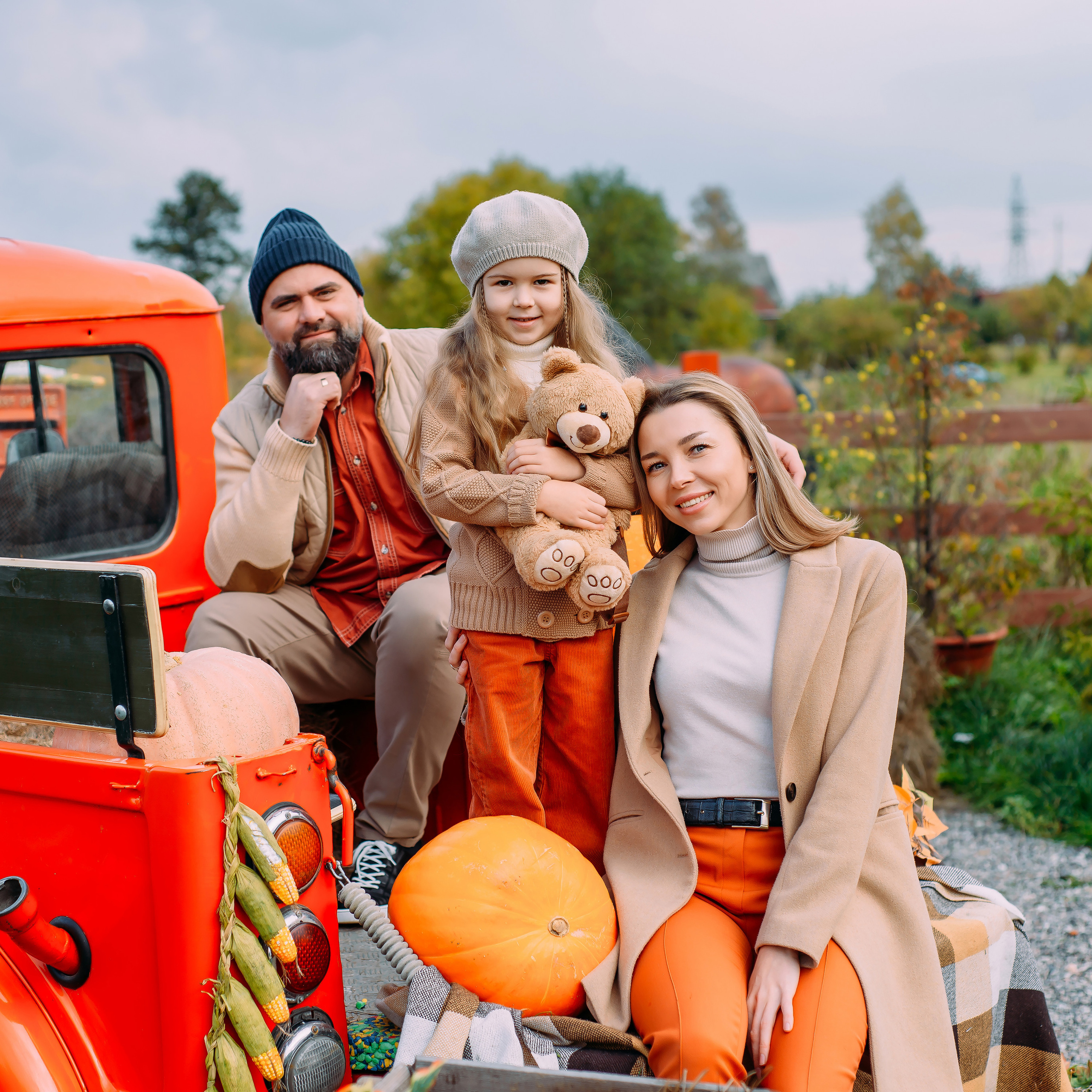 Наталья, Андрей и София