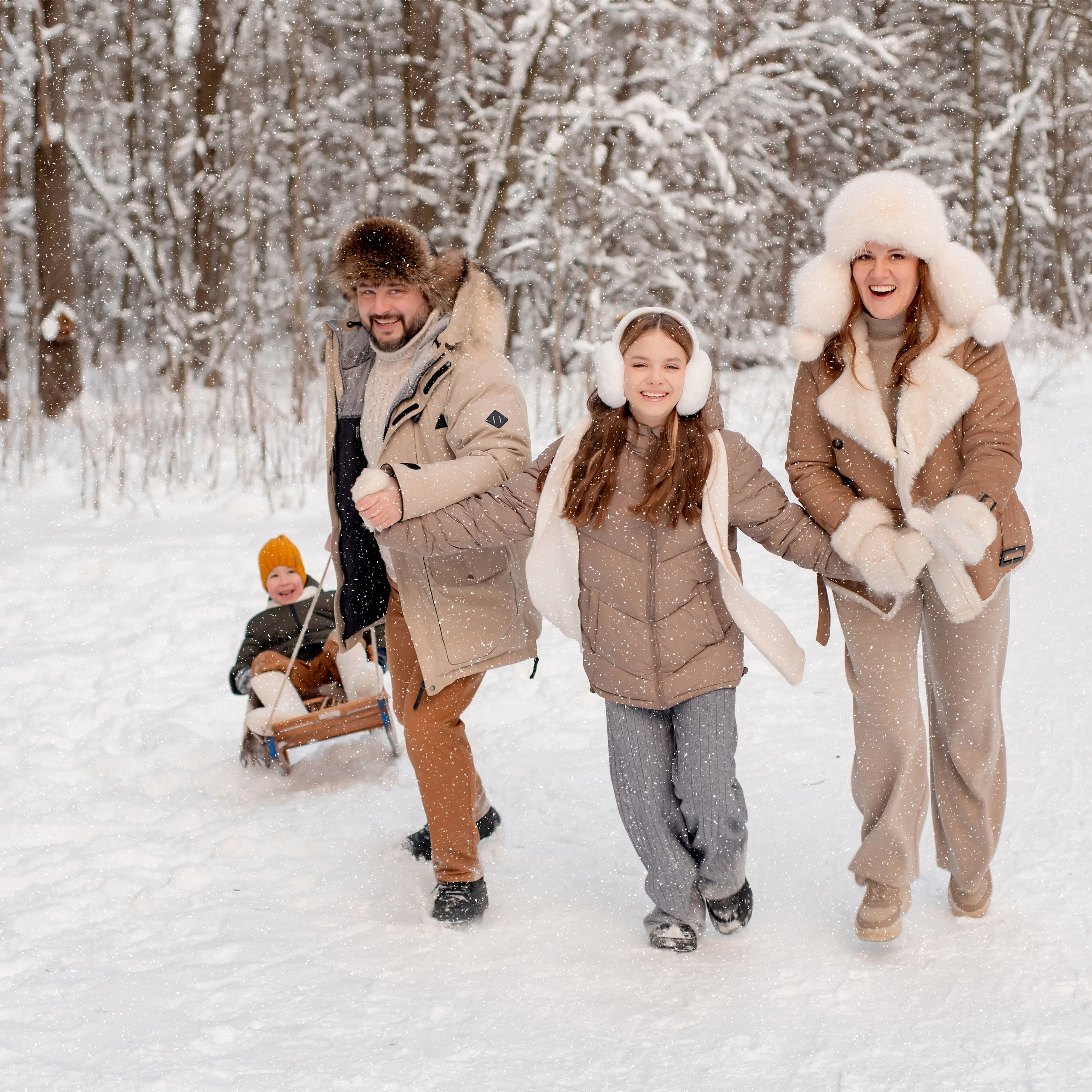 Ольга с&nbsp;семьей