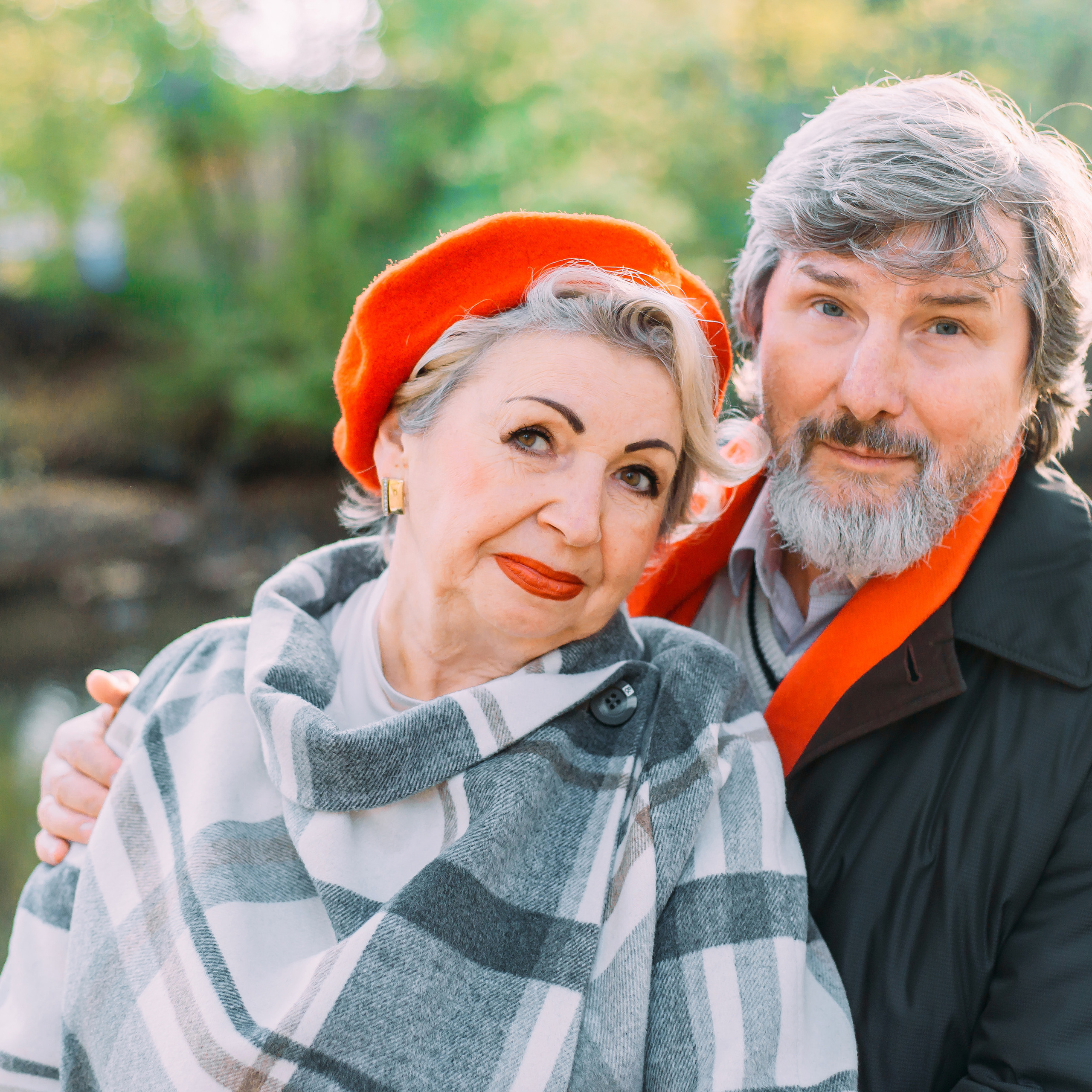 Лариса и Сергей. Осень