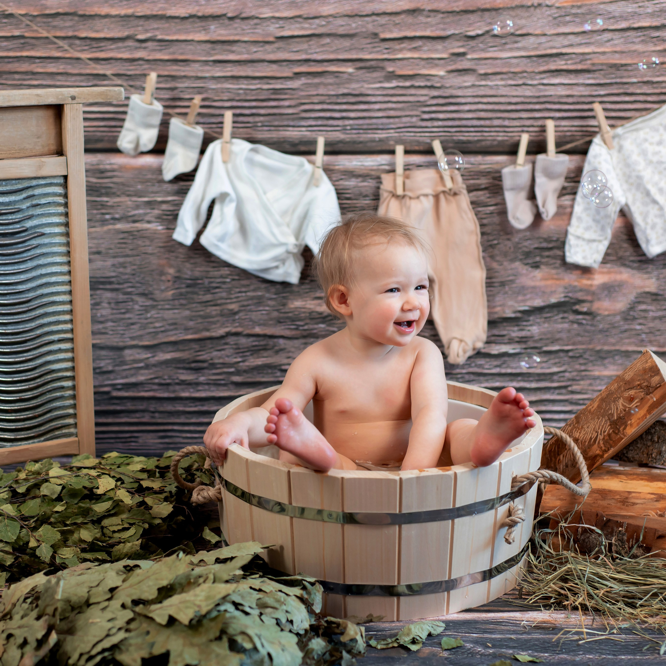 Баня для малышей