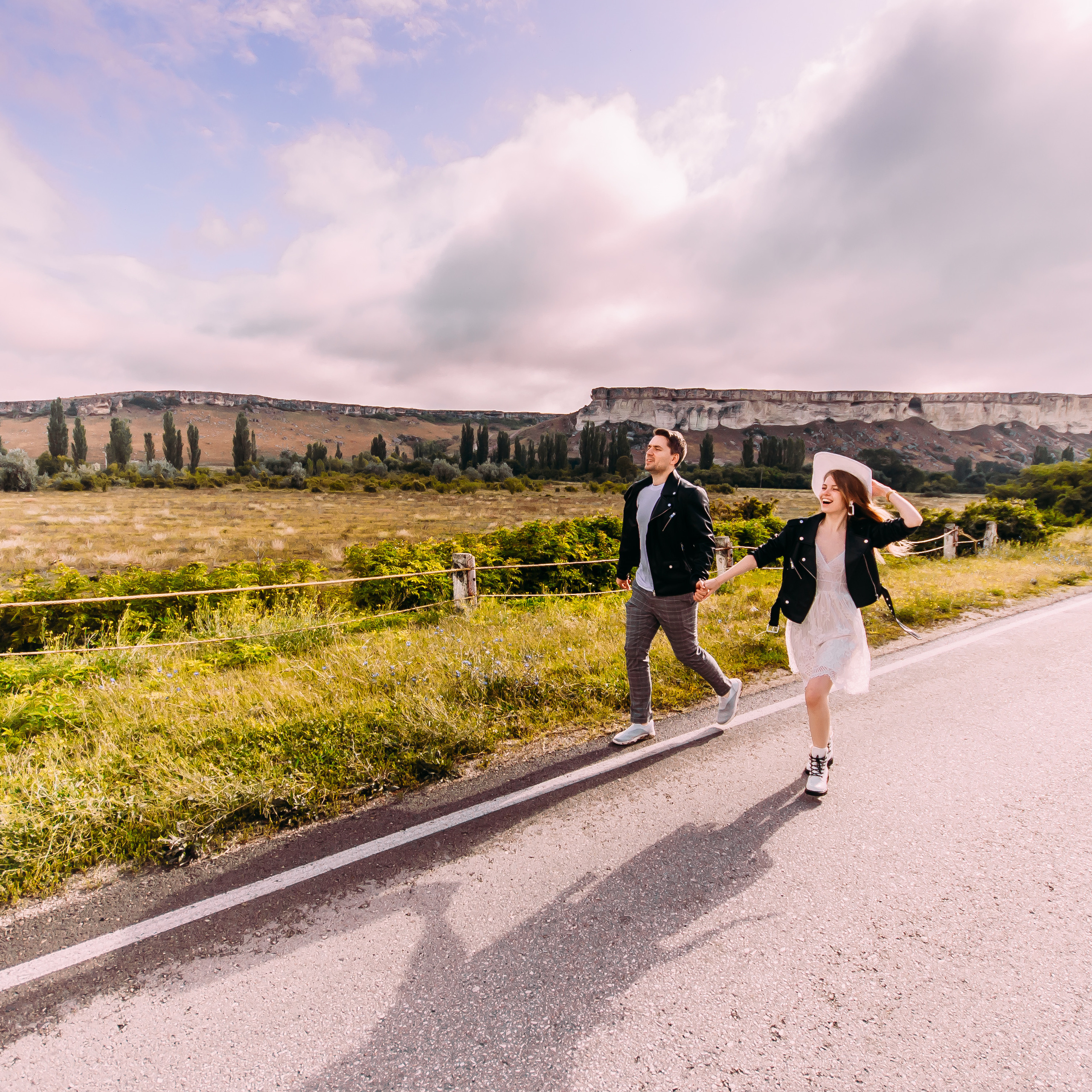 Ира и Илья. Белая скала