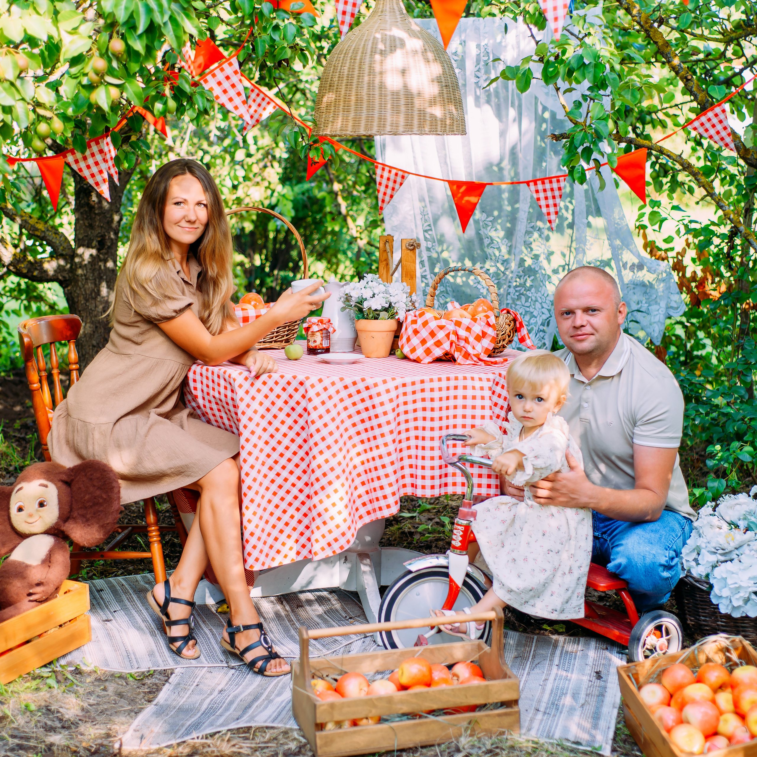 Ариша с родителями