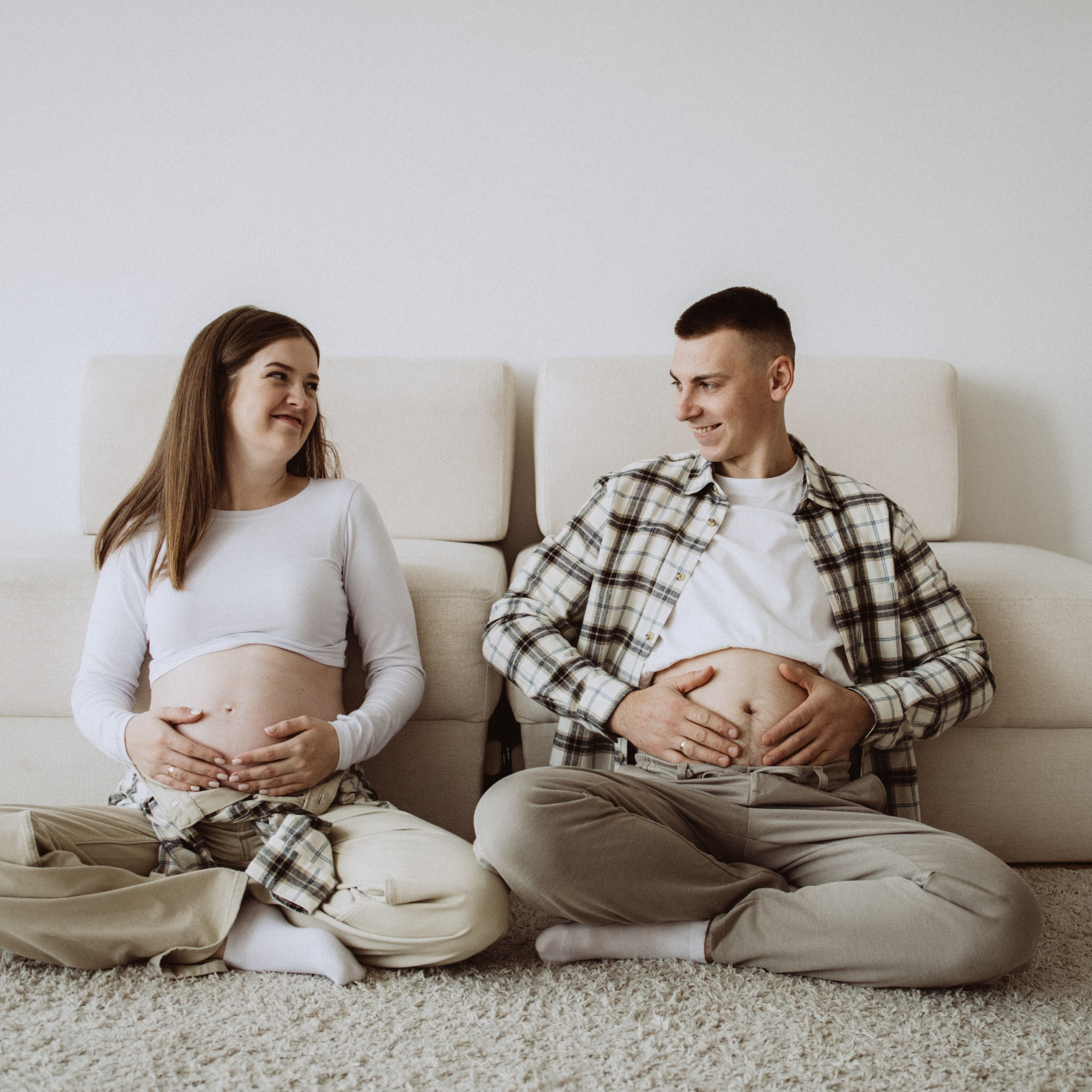 Фотосъемка беременности в студии