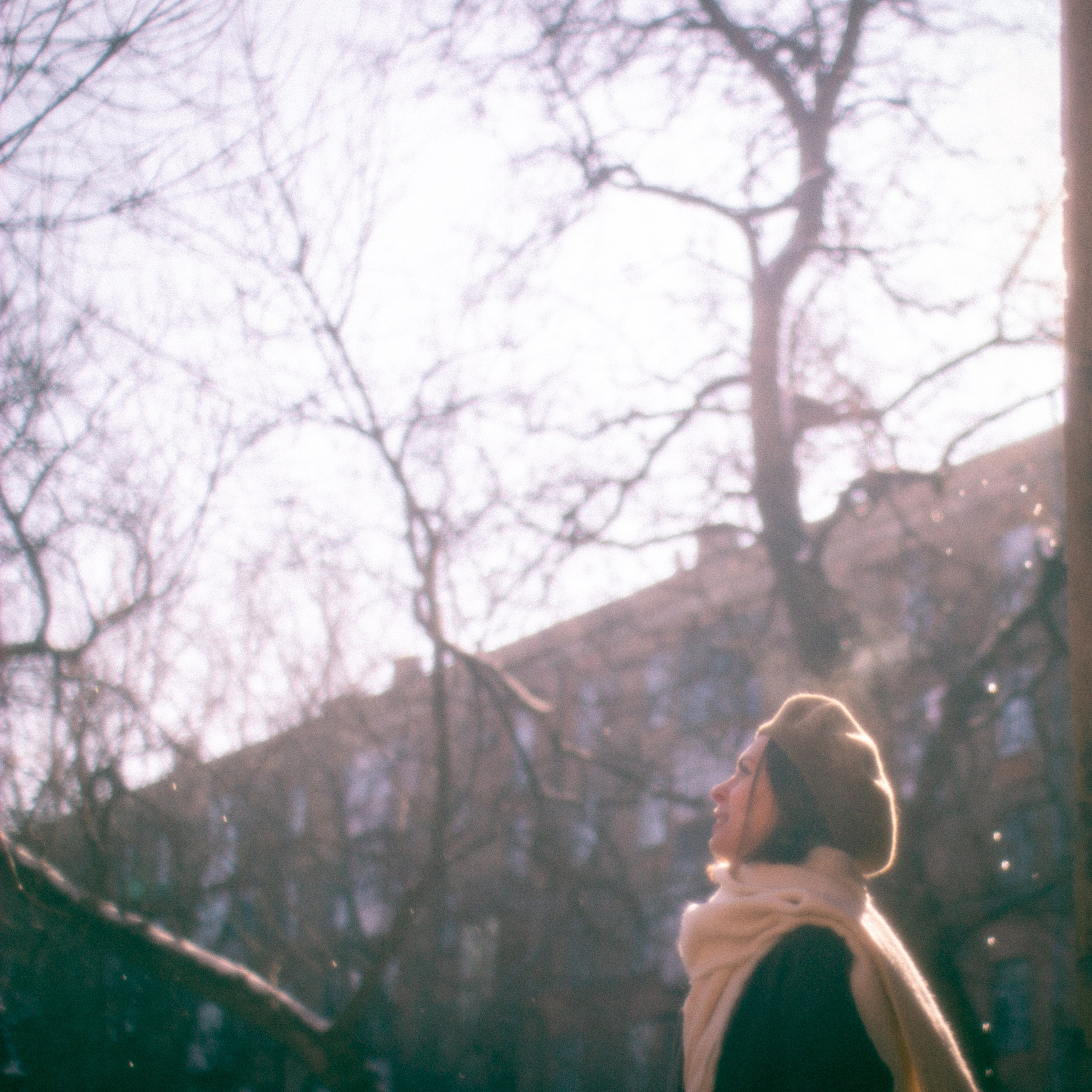 В городе зима