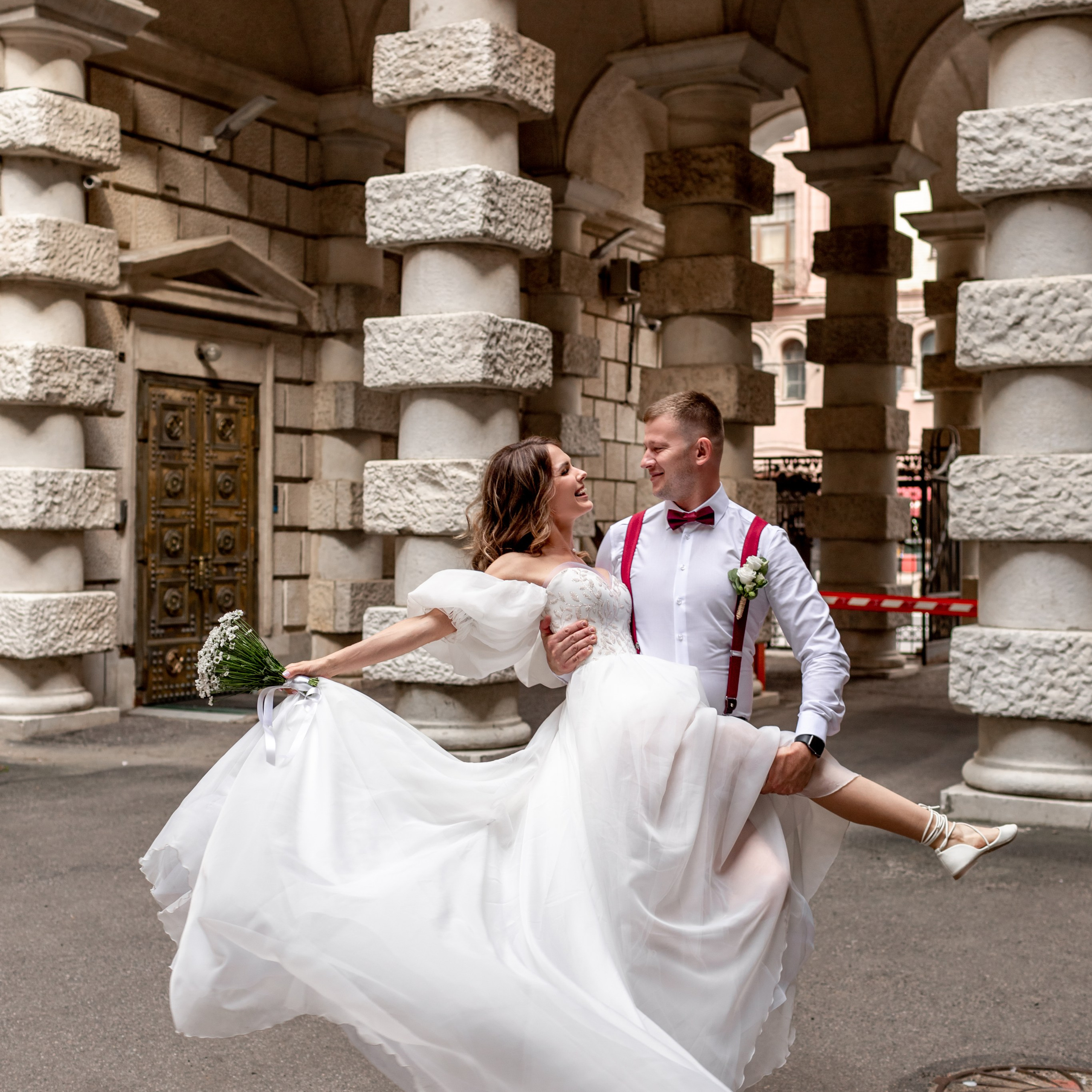 Марина и Виктор. Петроградская сторона, Исаакиевская площадь и академия Штиглица