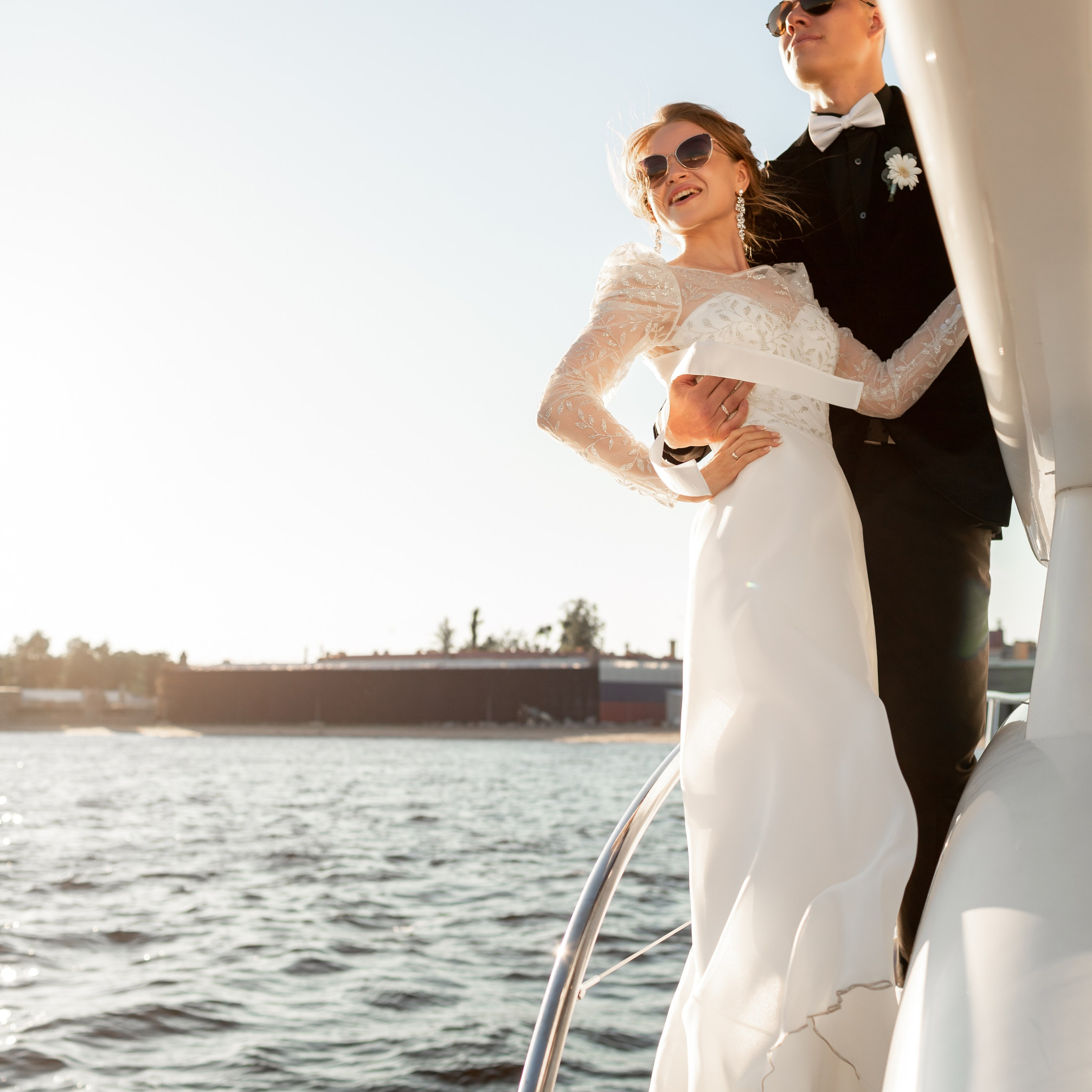 Мария и Александр. Летний сад, Литейный округ и яхта на закате