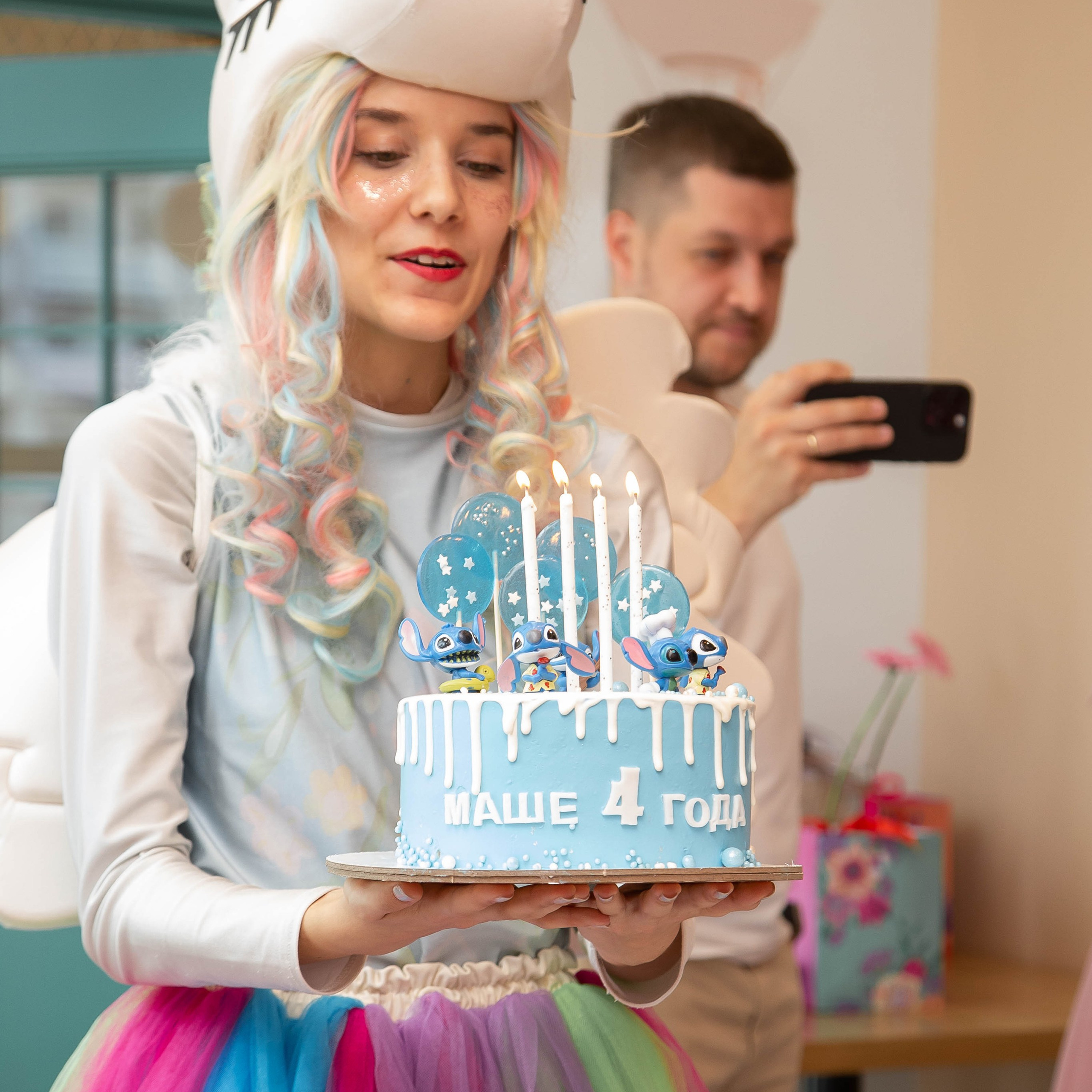 День рождения сестричек