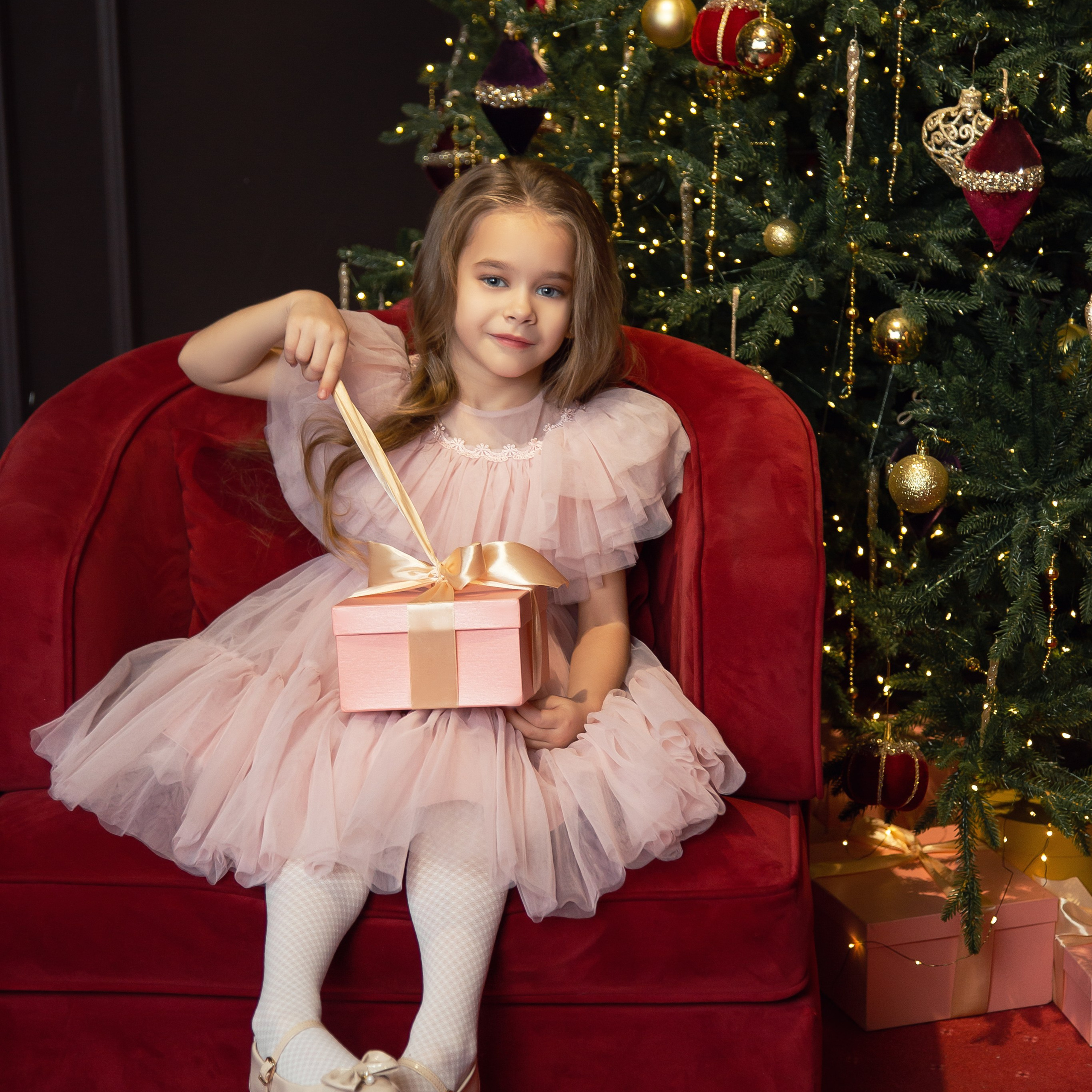 Новогодняя семейная фотосессия