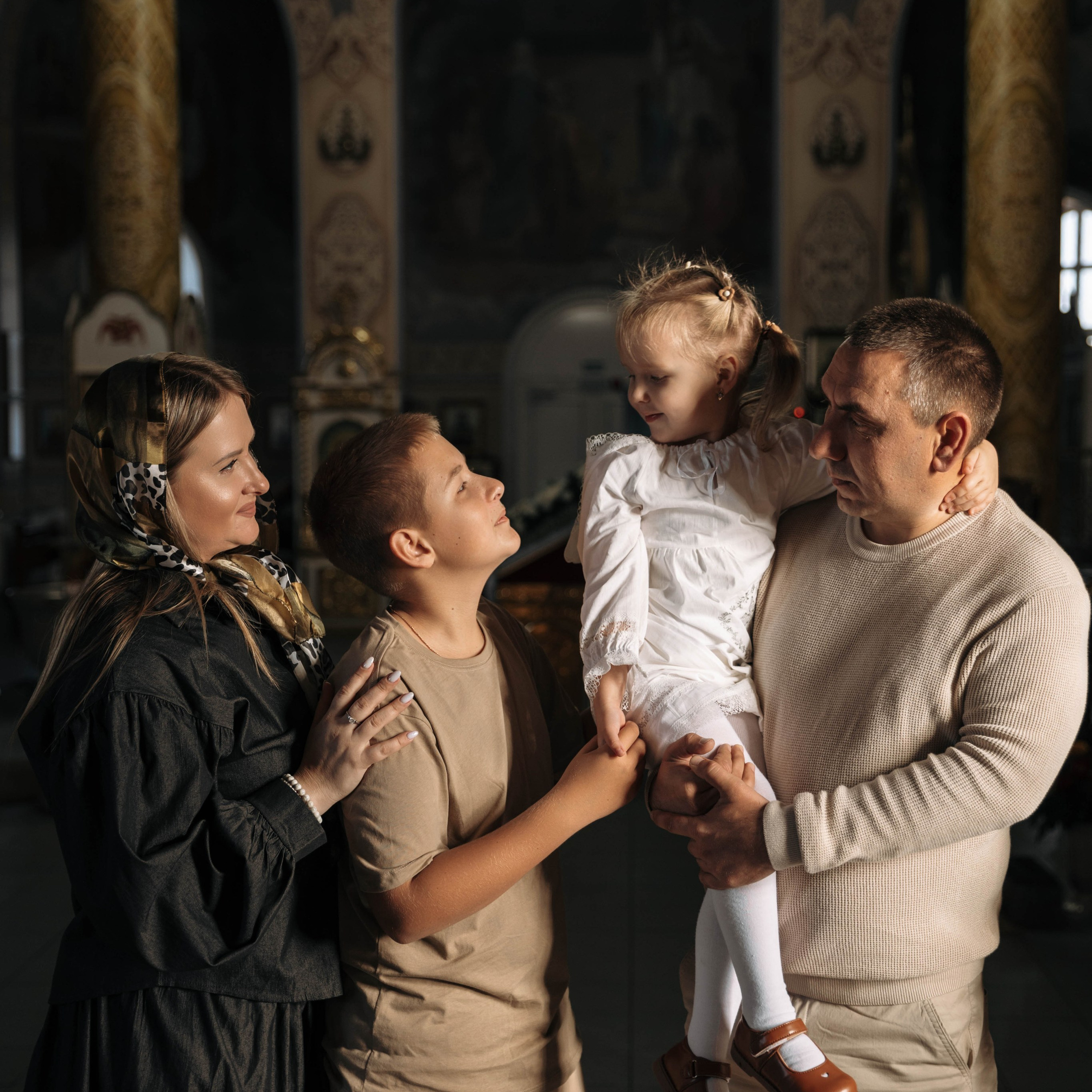 Таинство Крещения Анны