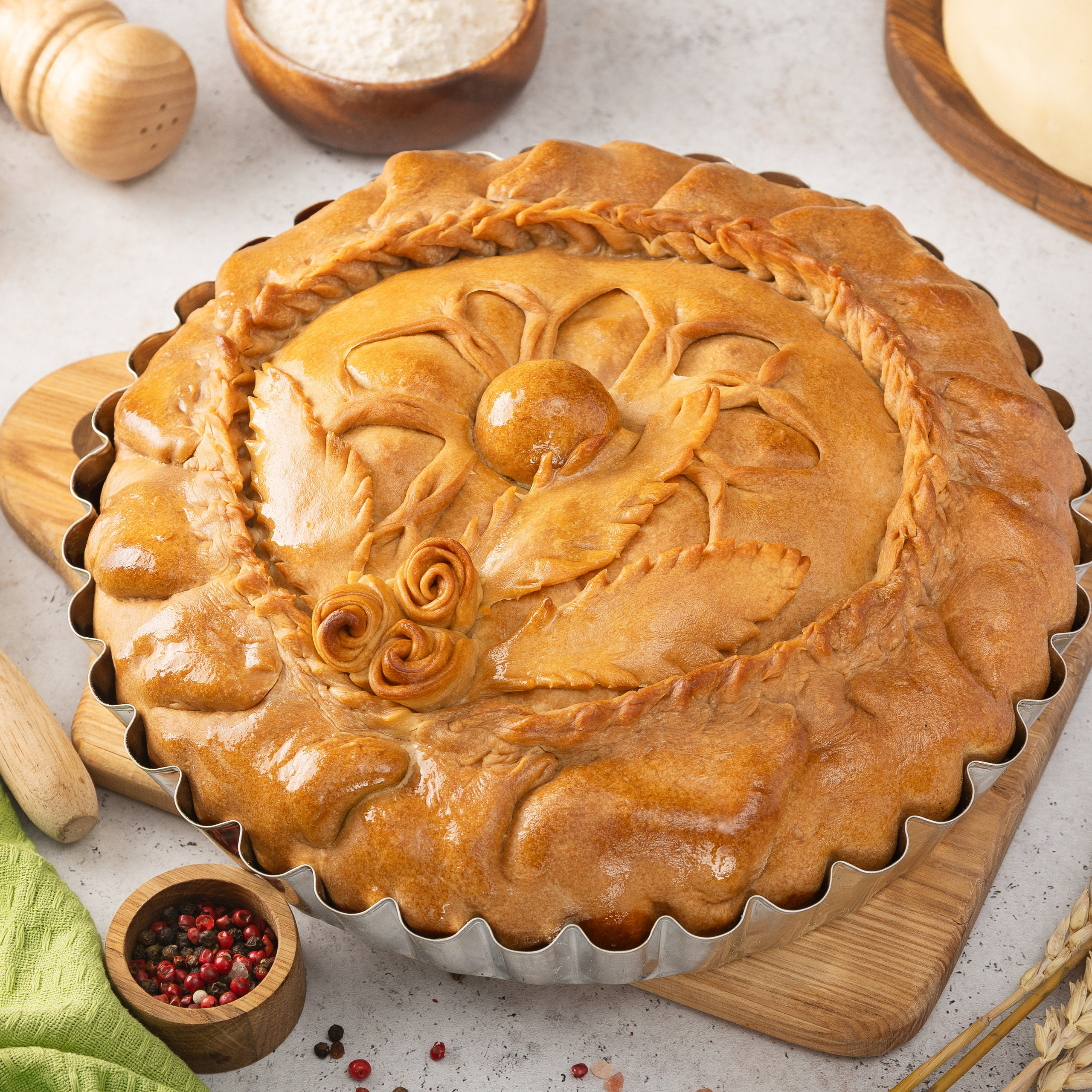 Съемка для доставки татарской кухни