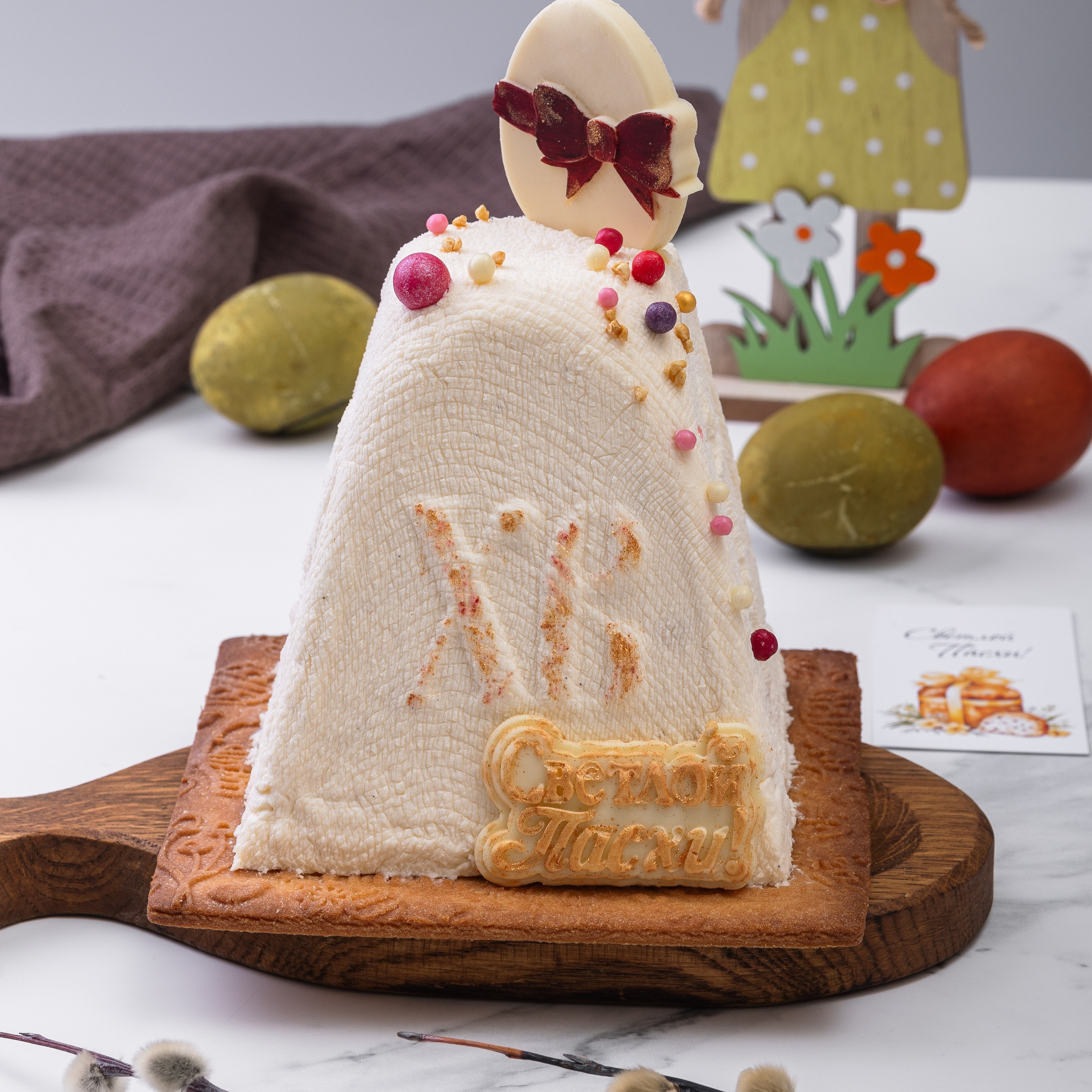 Пасхальная съемка для кондитера