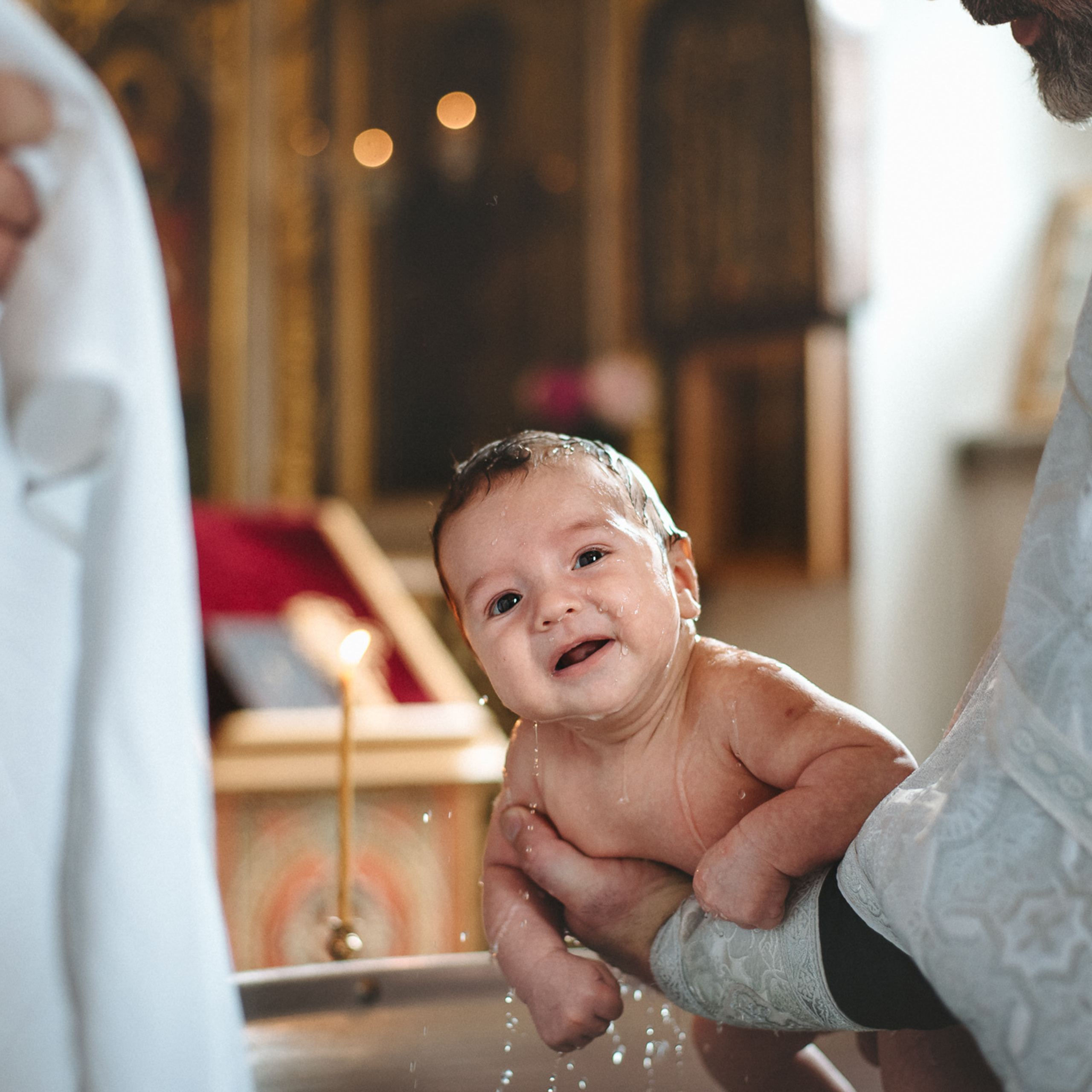 Крещение в Храме Великомученика Димитрия Солунского