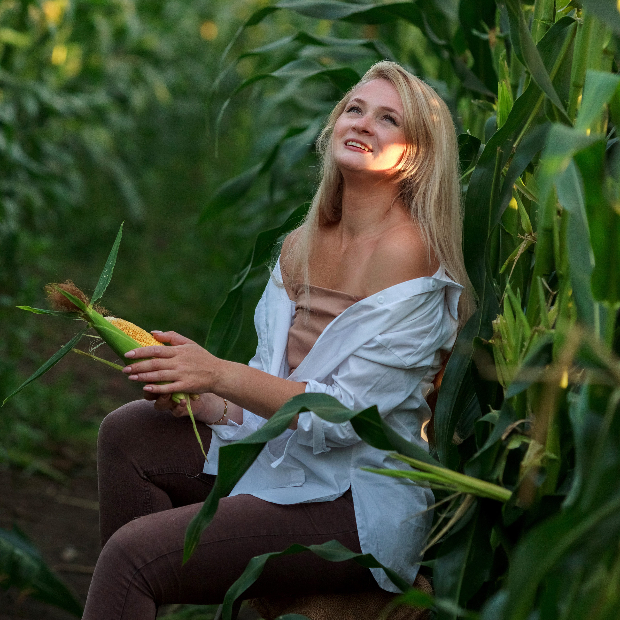 Фото-проект " Кукуруза». Детский и семейный фотограф в Санкт-Петербурге и области Никова Вика