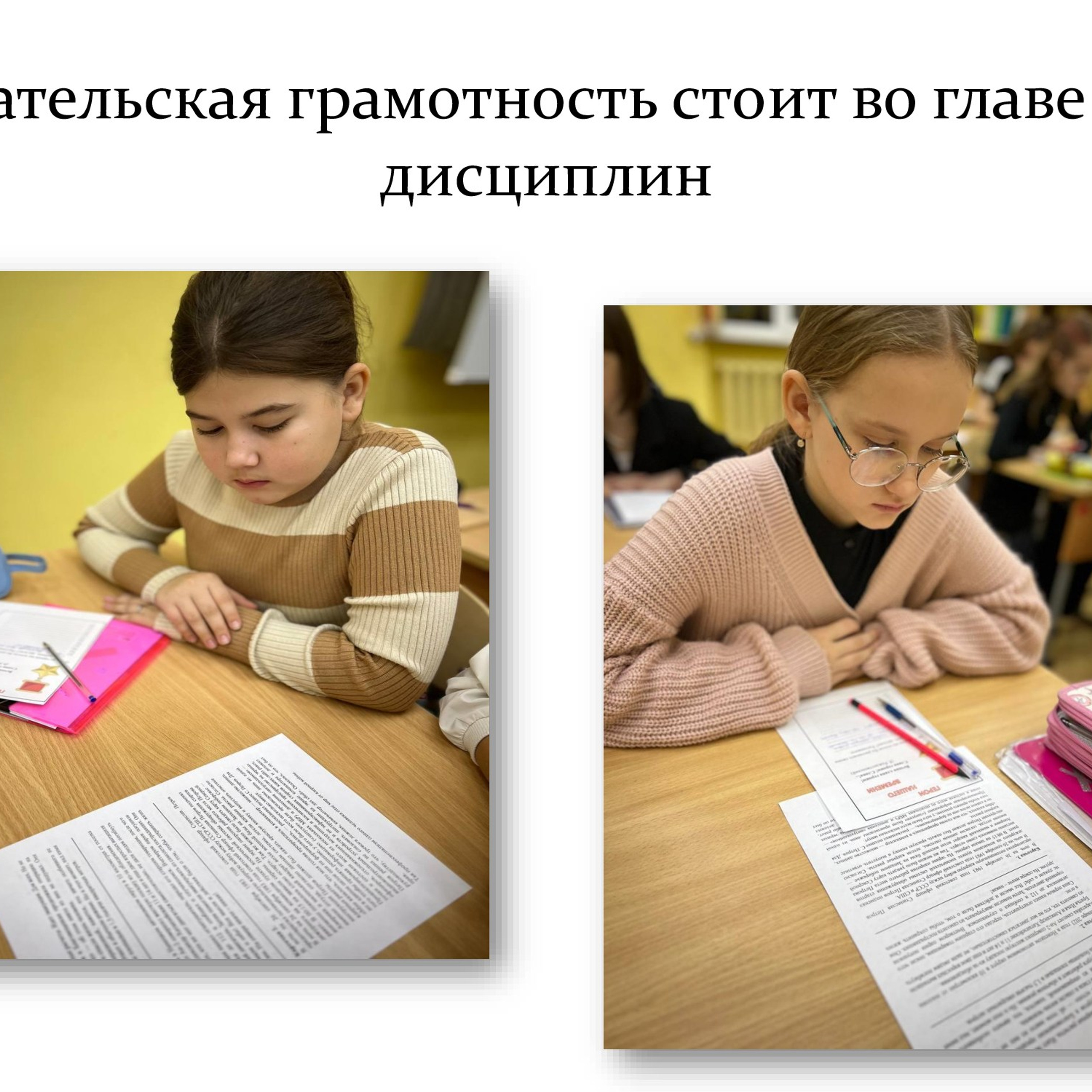 «Читательская грамотность как метапредметный образовательный результат»