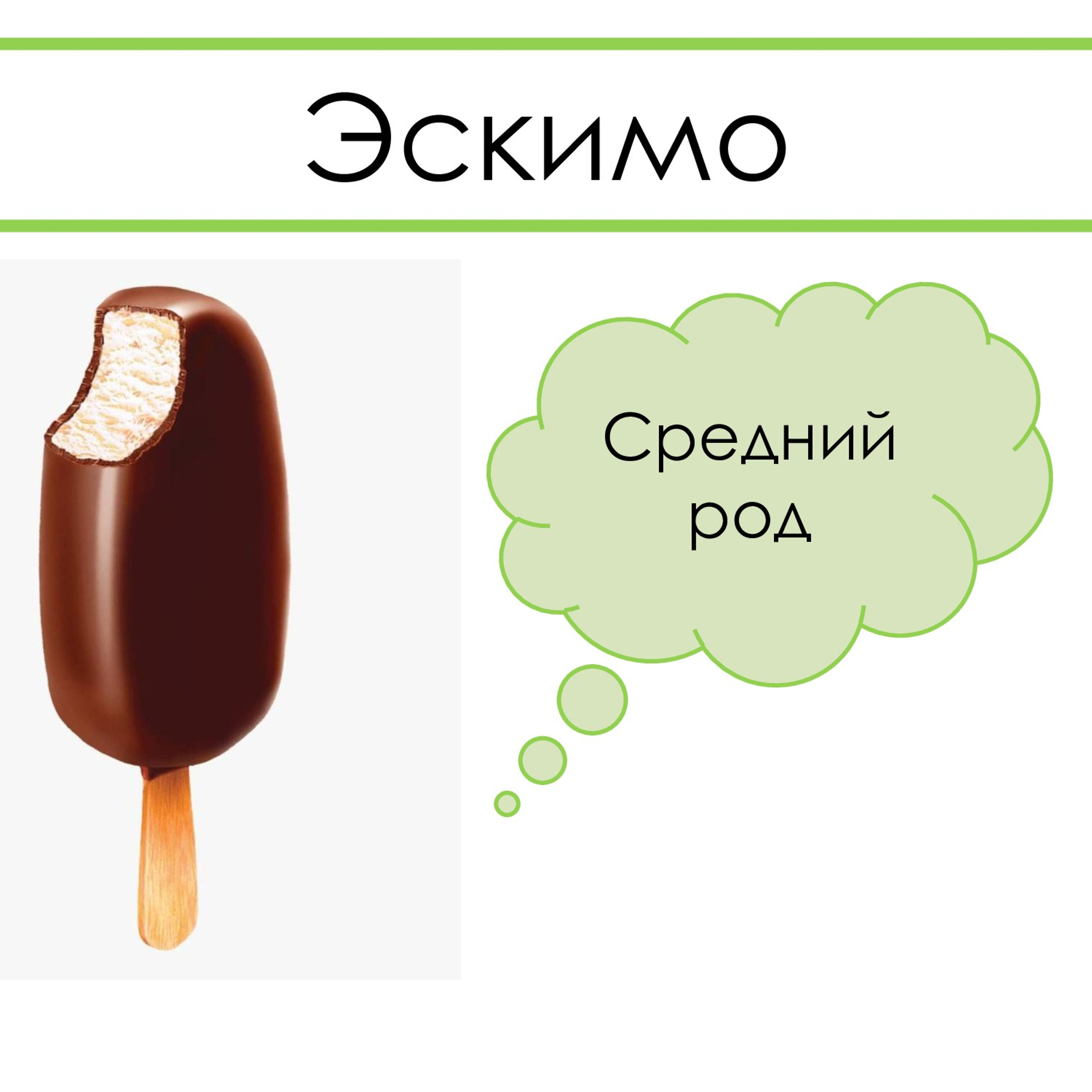 «Род несклоняемых имён существительных»