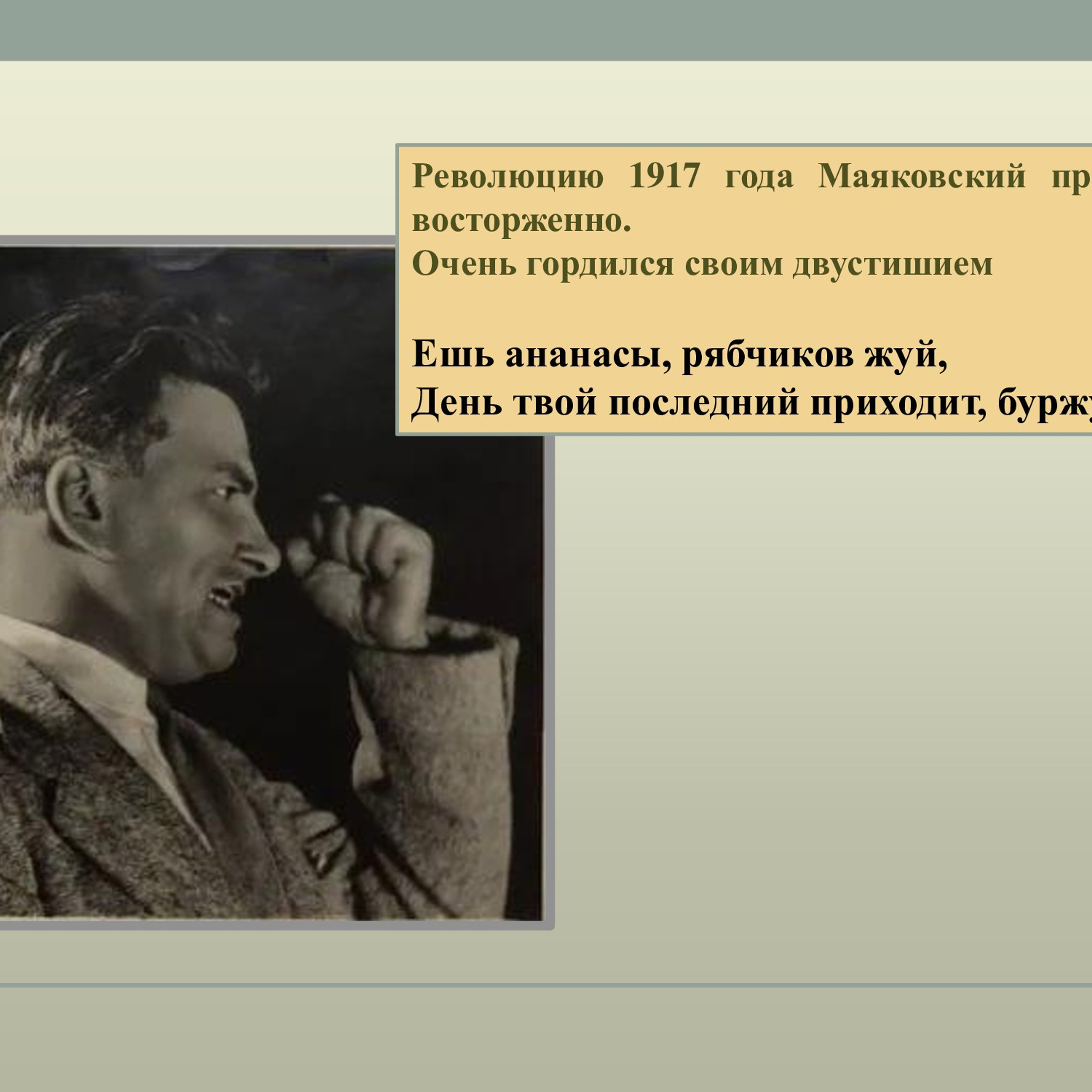 В. В. Маяковский (биография)