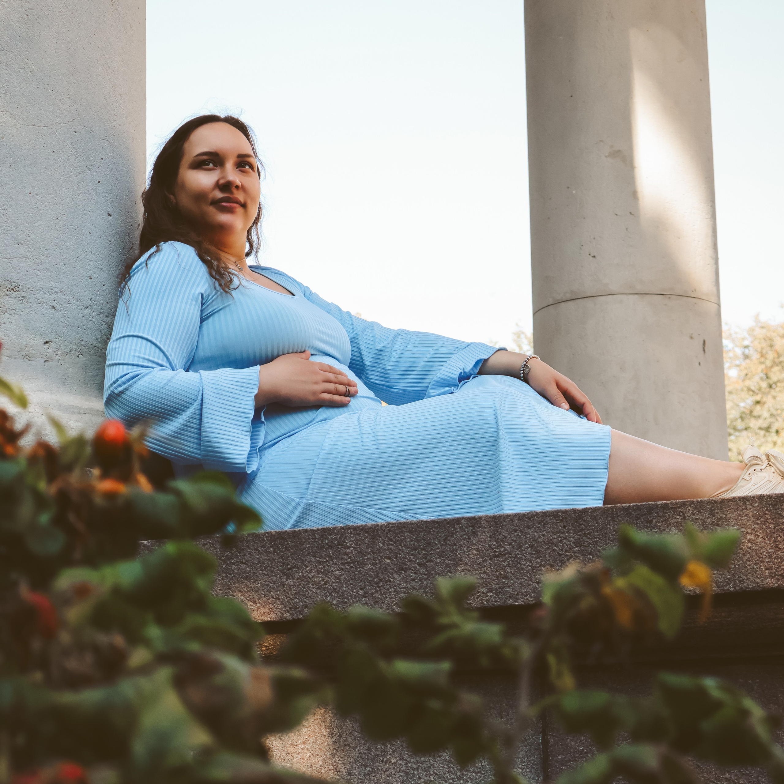 Настя \ Беременная фотосессия. Фотограф в Москве