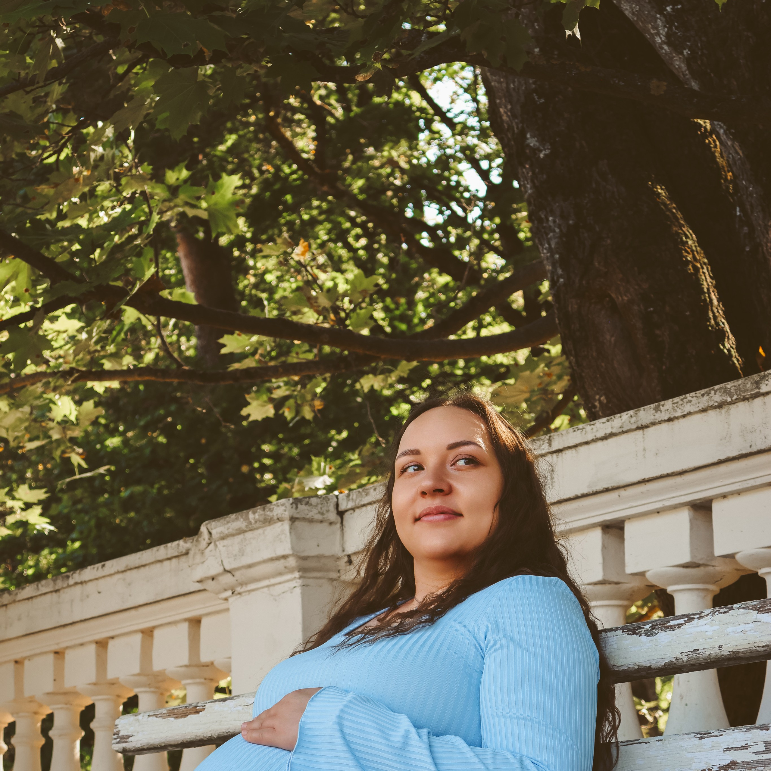 Настя \ Беременная фотосессия. Фотограф в Москве